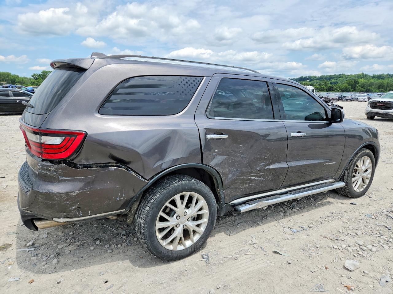 2014 Dodge Durango Citadel Gray vin: 1C4SDJET9EC281517