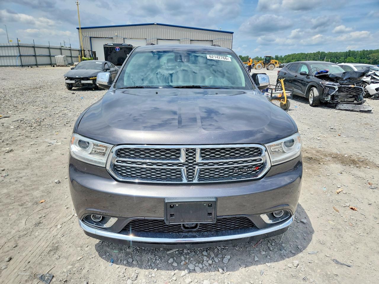 2014 Dodge Durango Citadel Gray vin: 1C4SDJET9EC281517