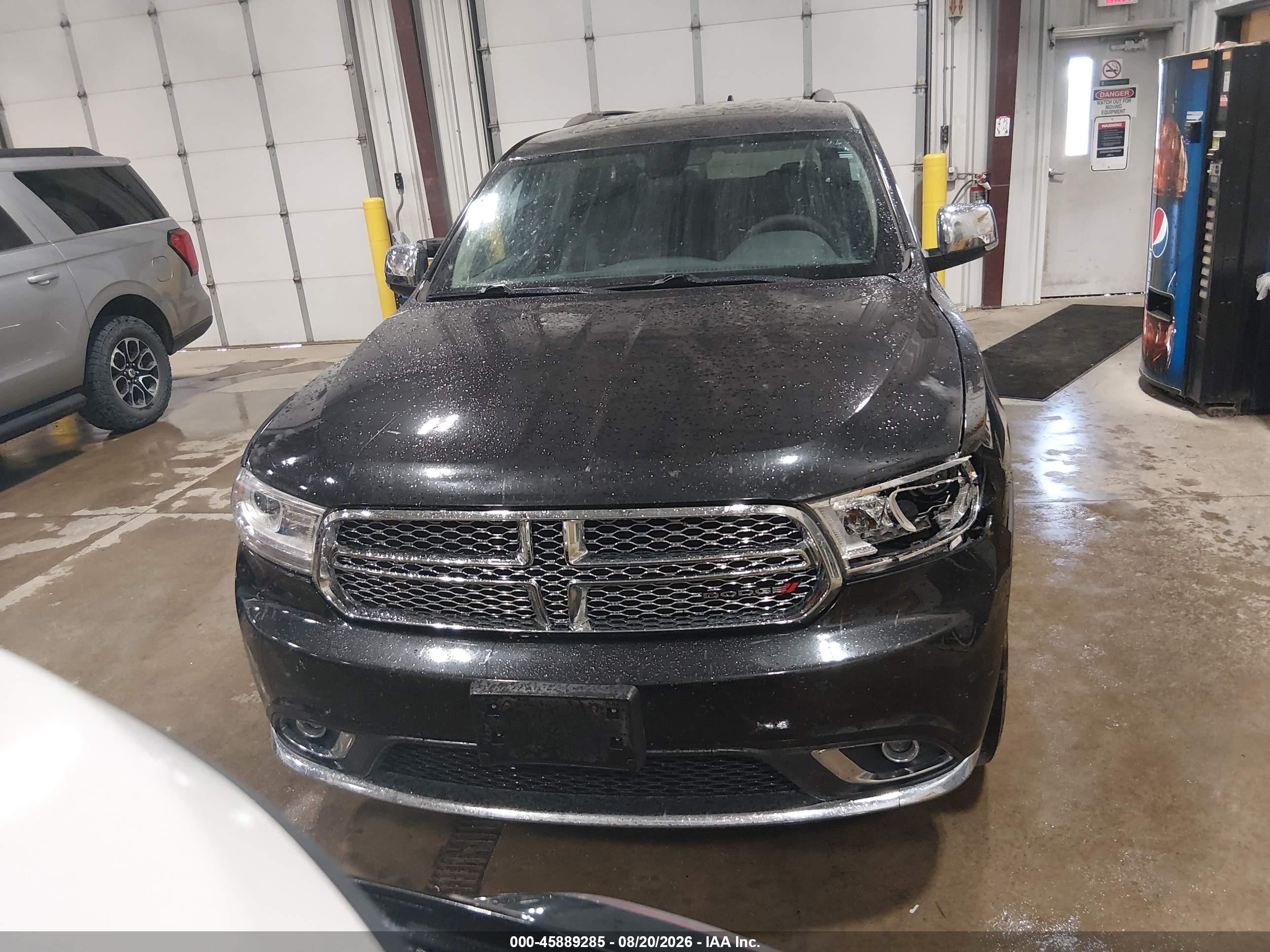 2014 Dodge Durango Citadel Black vin: 1C4SDJET9EC976970