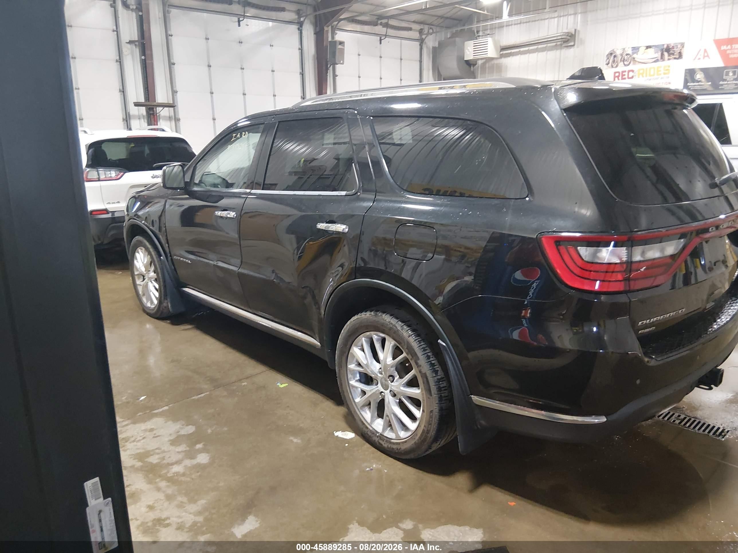 2014 Dodge Durango Citadel Black vin: 1C4SDJET9EC976970