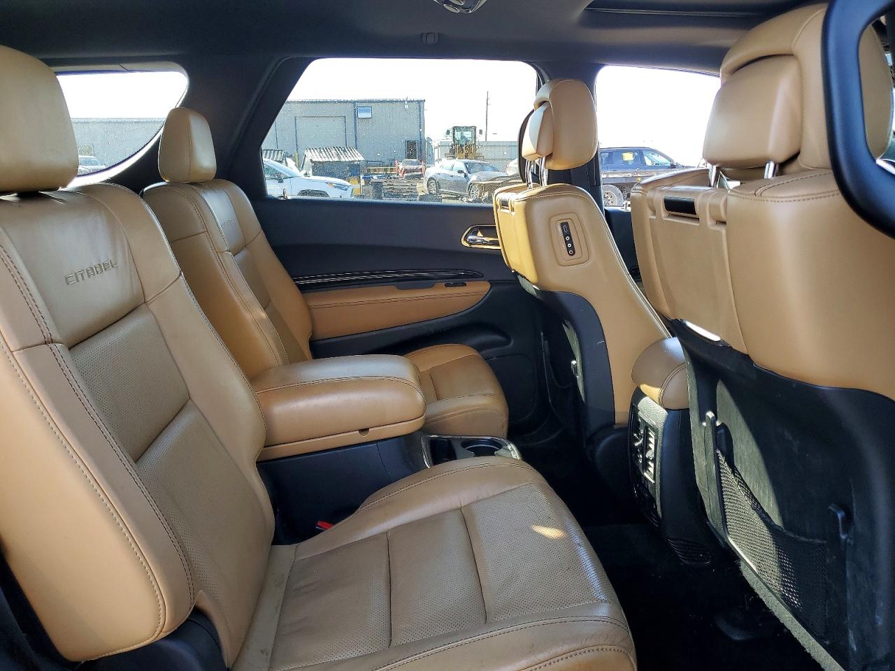 2015 Dodge Durango Citadel White vin: 1C4SDJET9FC861416