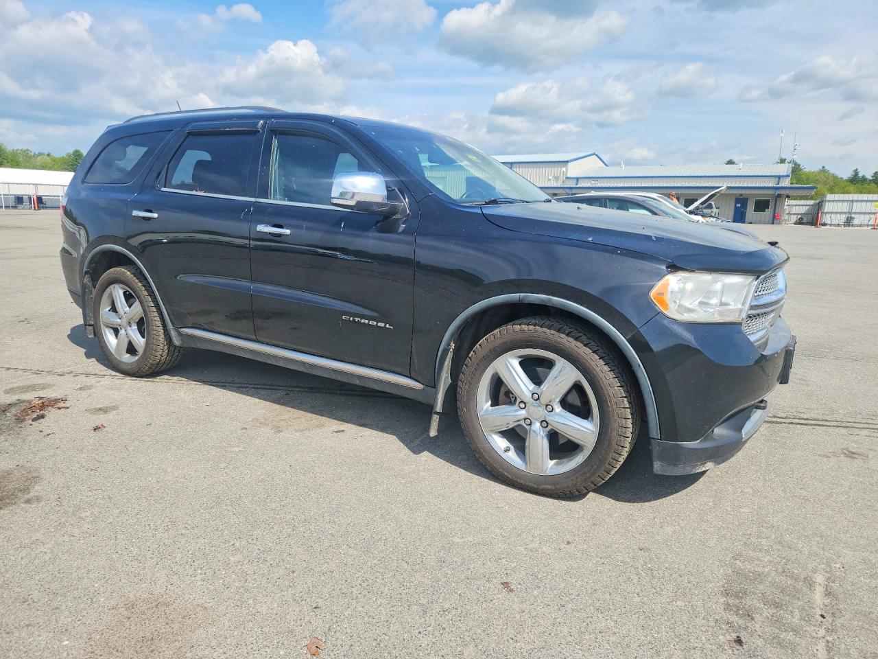 2012 Dodge Durango Citadel Black vin: 1C4SDJETXCC172450