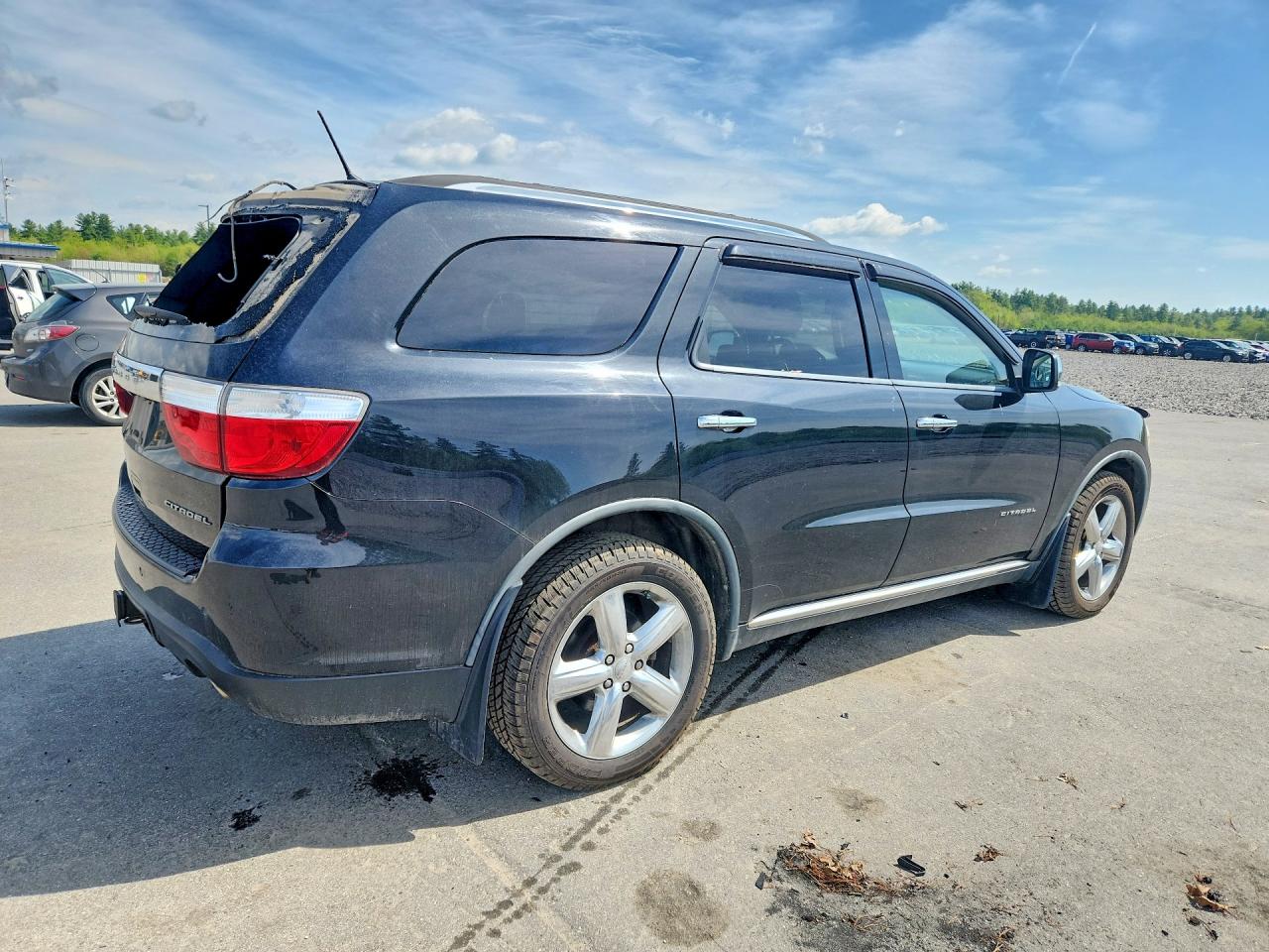 2012 Dodge Durango Citadel Black vin: 1C4SDJETXCC172450