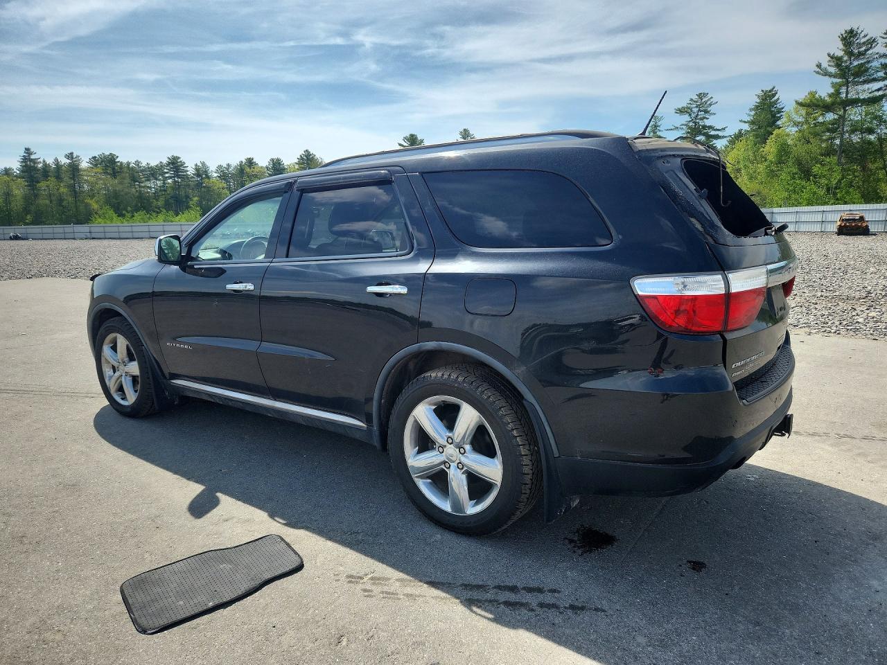 2012 Dodge Durango Citadel Black vin: 1C4SDJETXCC172450