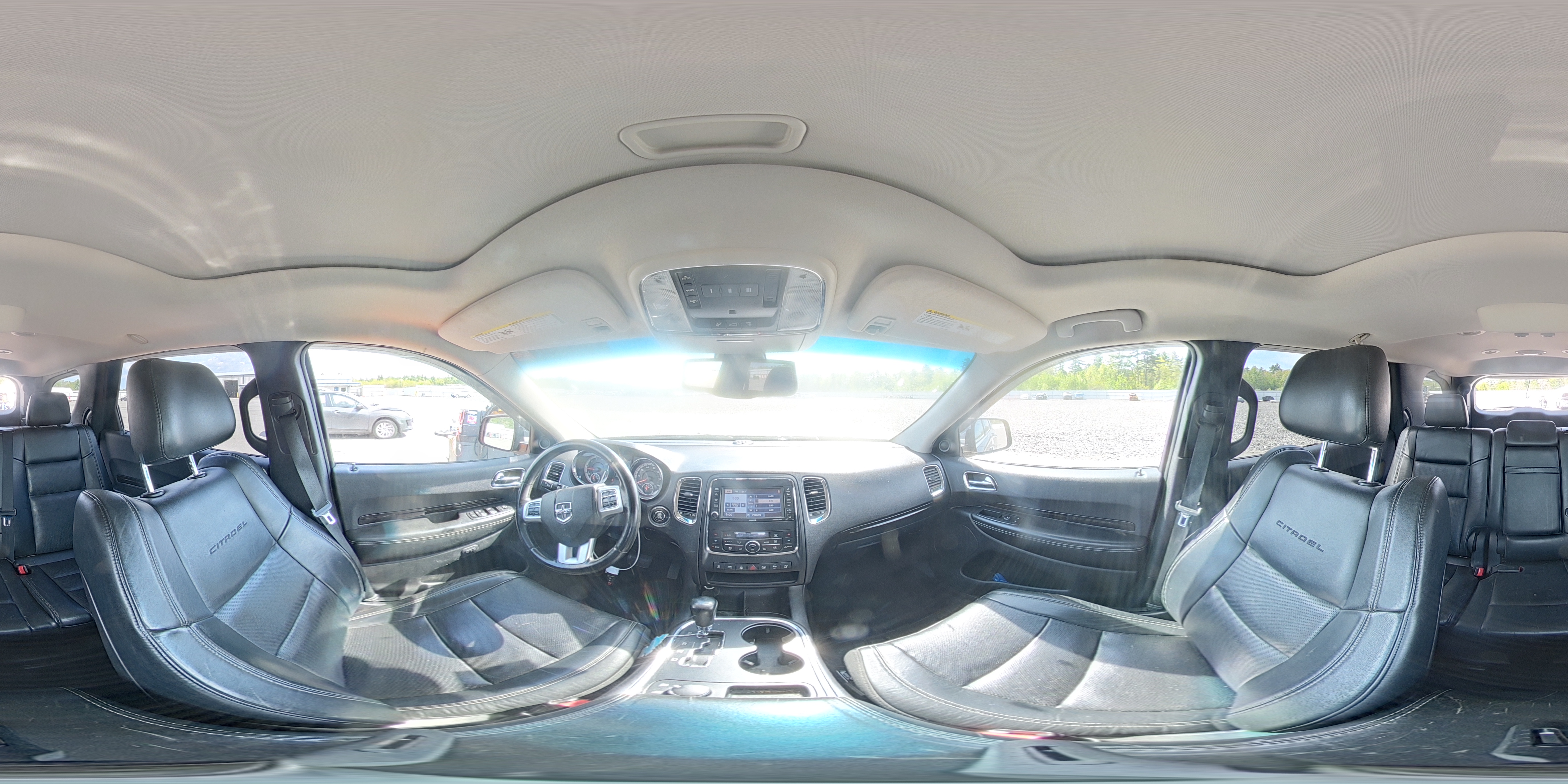 2012 Dodge Durango Citadel Black vin: 1C4SDJETXCC172450