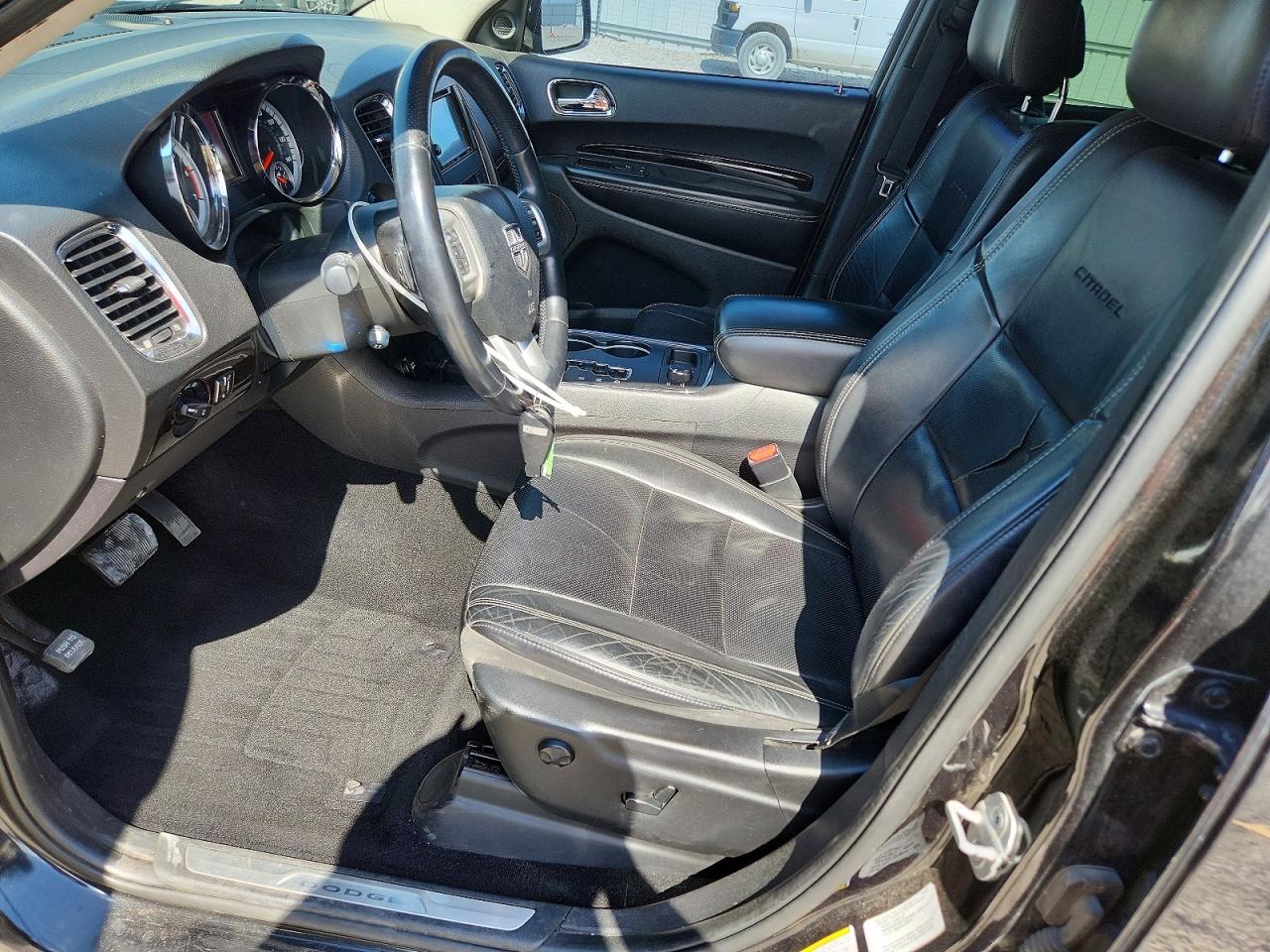 2012 Dodge Durango Citadel Black vin: 1C4SDJETXCC188406