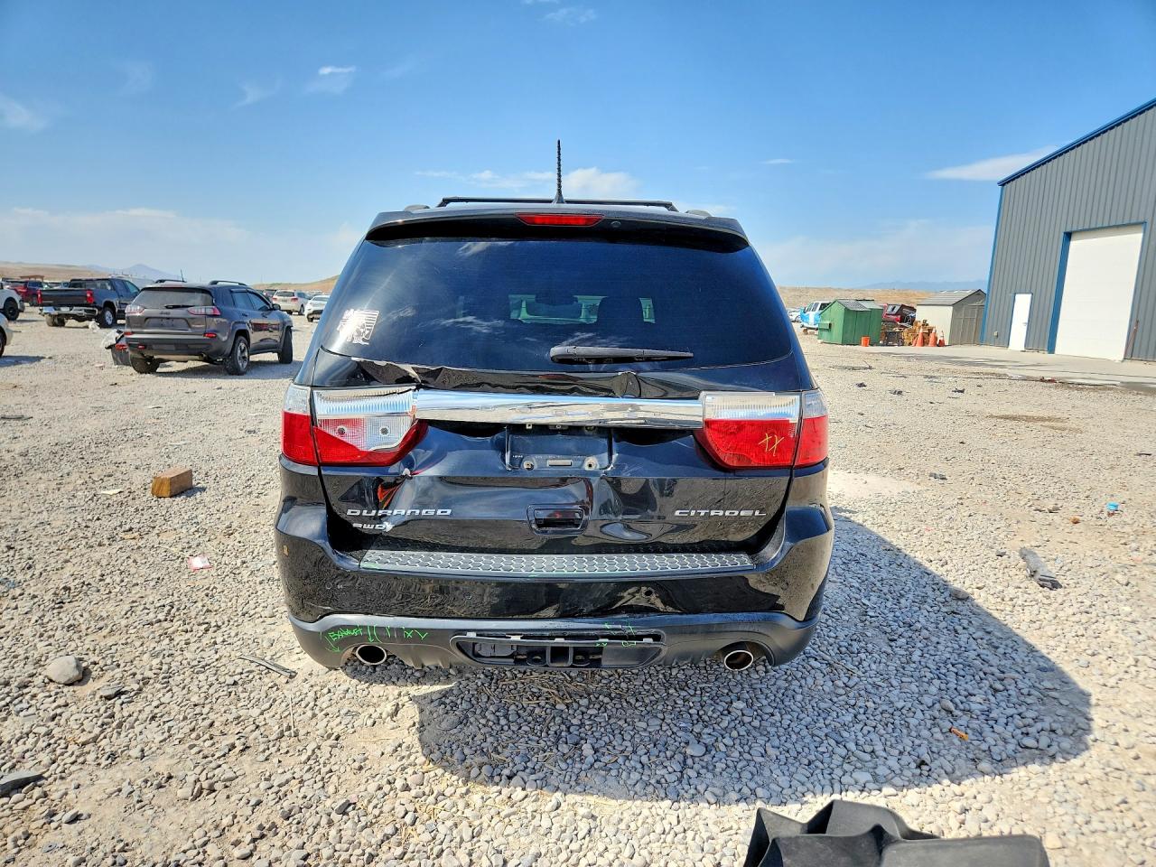 2012 Dodge Durango Citadel Black vin: 1C4SDJETXCC188406