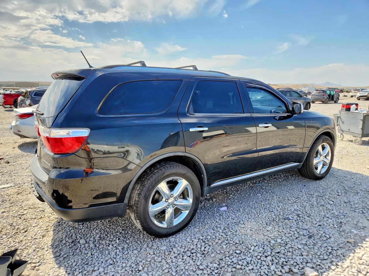 2012 Dodge Durango Citadel Black vin: 1C4SDJETXCC188406