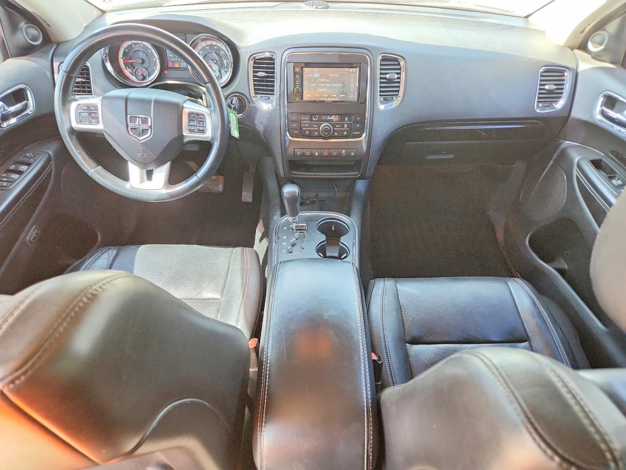 2012 Dodge Durango Citadel Black vin: 1C4SDJETXCC188406
