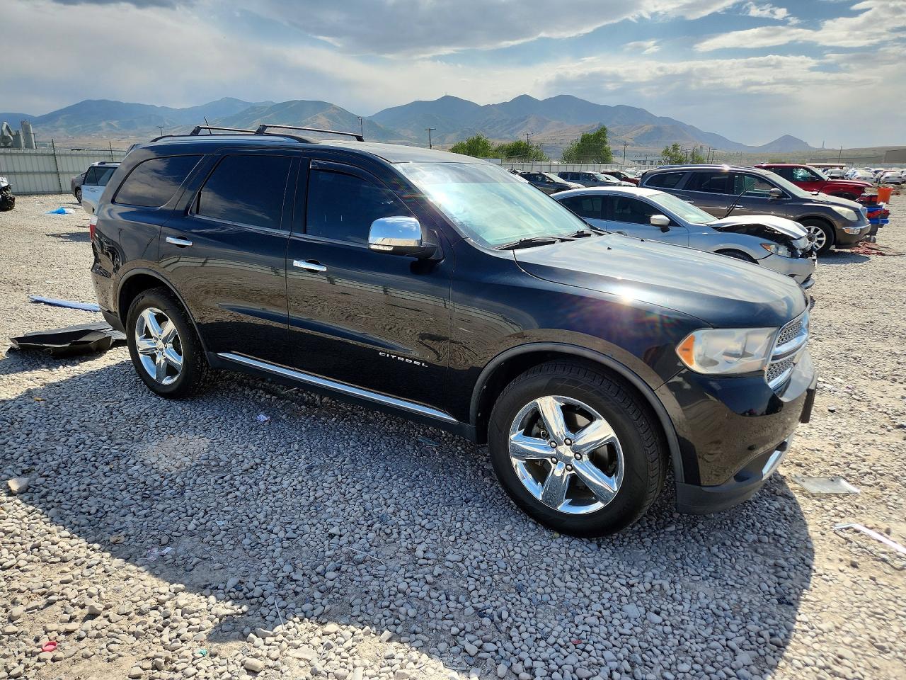 2012 Dodge Durango Citadel Black vin: 1C4SDJETXCC188406