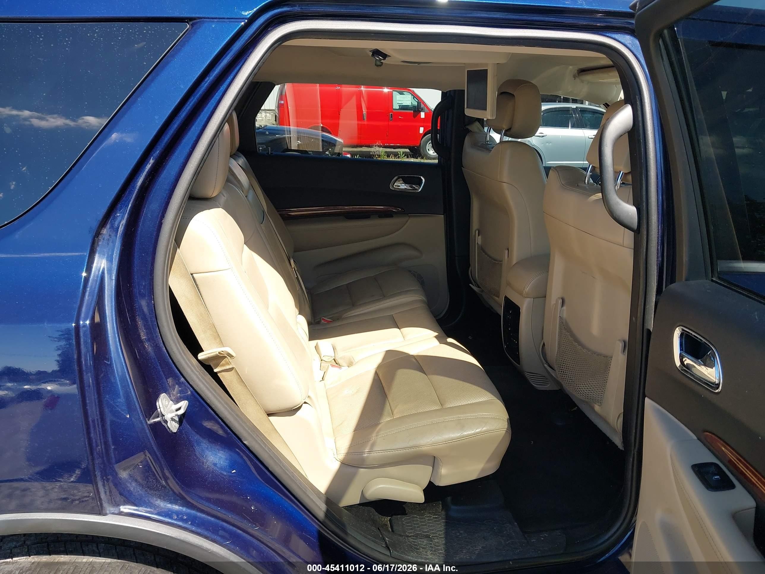 2012 Dodge Durango Citadel Dark Blue vin: 1C4SDJETXCC277876