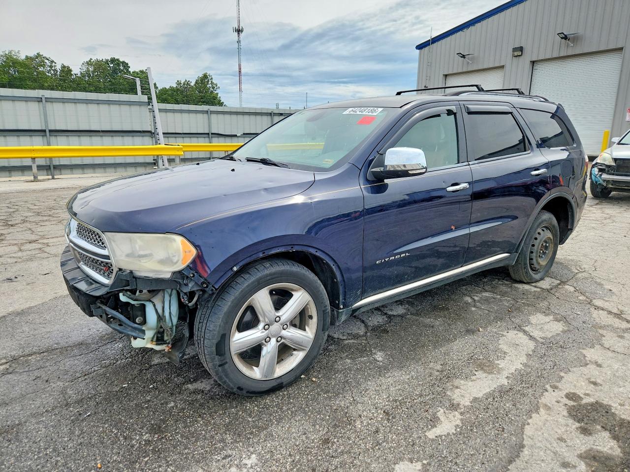 2012 Dodge Durango Citadel Blue vin: 1C4SDJETXCC278820