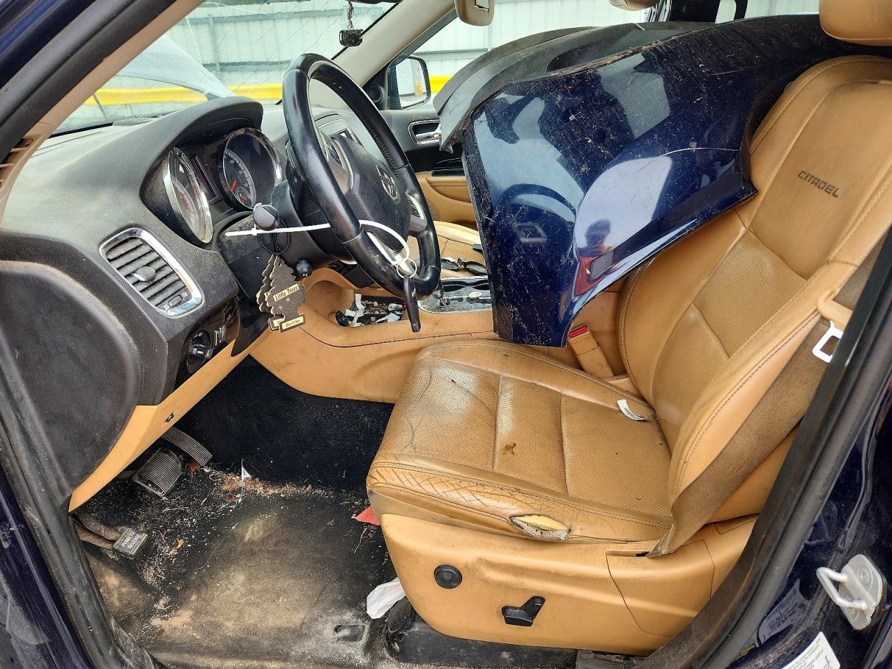 2012 Dodge Durango Citadel Blue vin: 1C4SDJETXCC278820