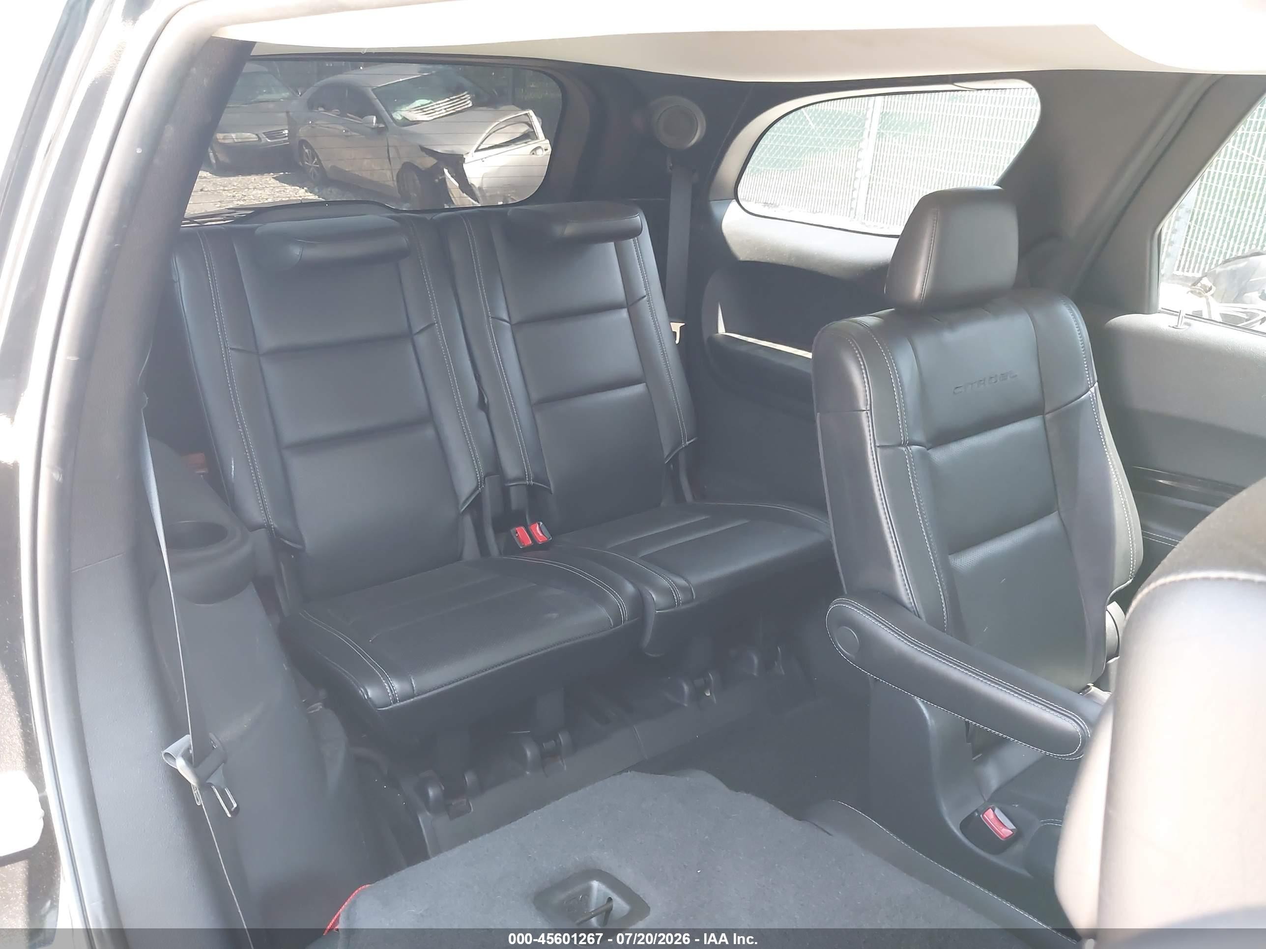 2012 Dodge Durango Citadel Black vin: 1C4SDJETXCC301934