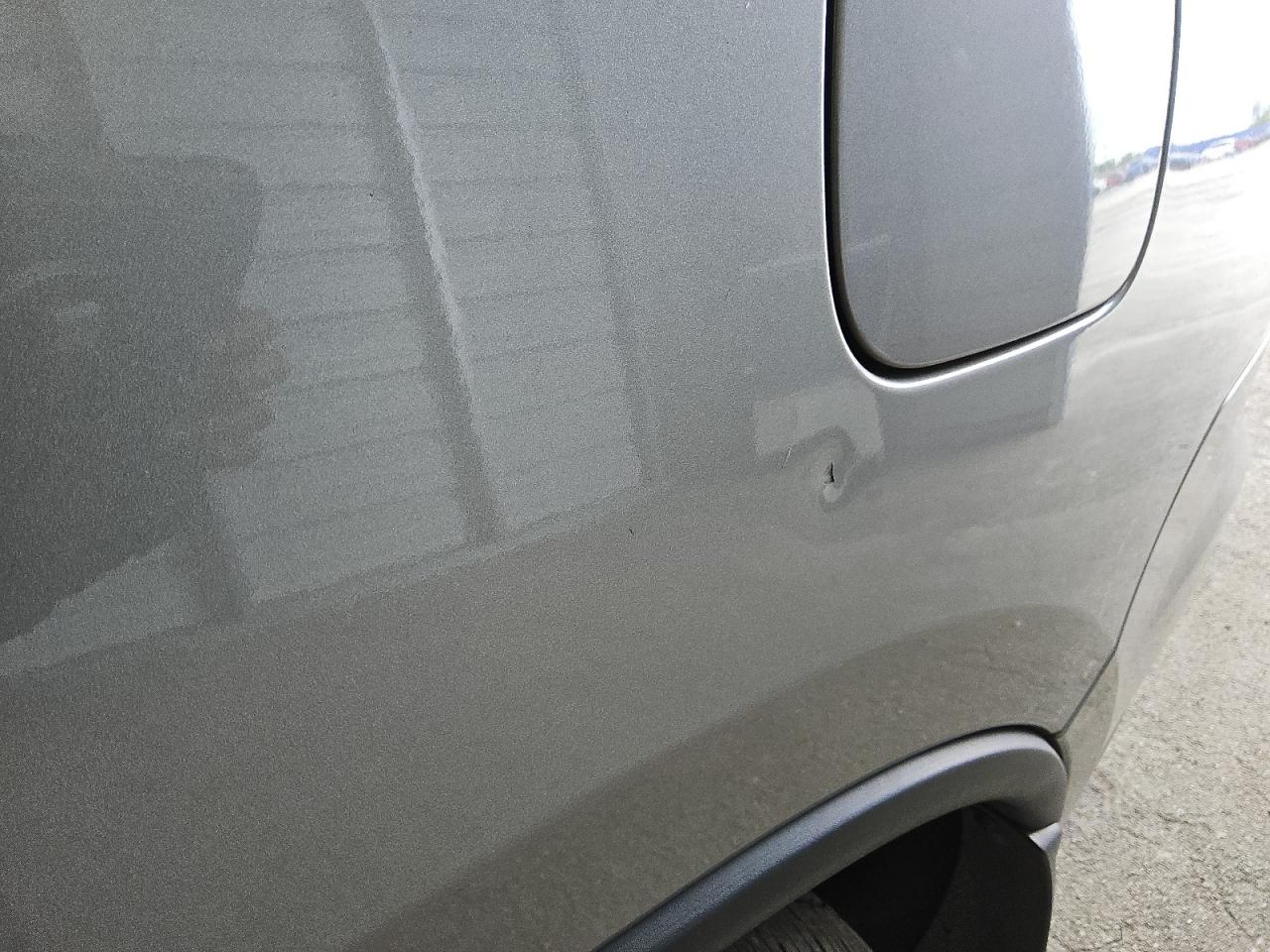 2015 Dodge Durango Citadel Gray vin: 1C4SDJETXFC688487 Damage: Left Qtr Panel, Dent(S) W/ Paint Dmg, 2 To 3 Inches