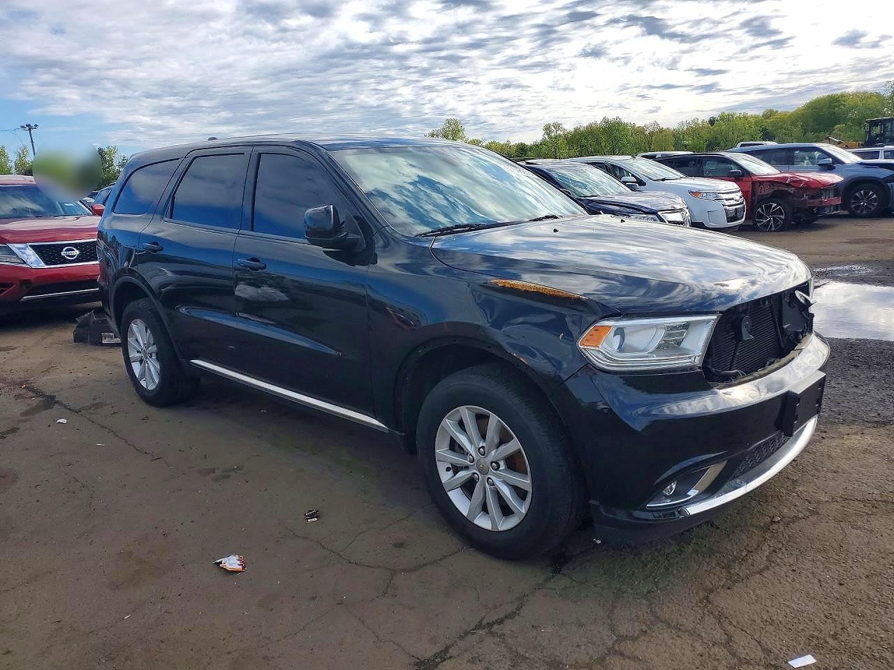 2014 Dodge Durango Ssv Black vin: 1C4SDJFT2EC543554