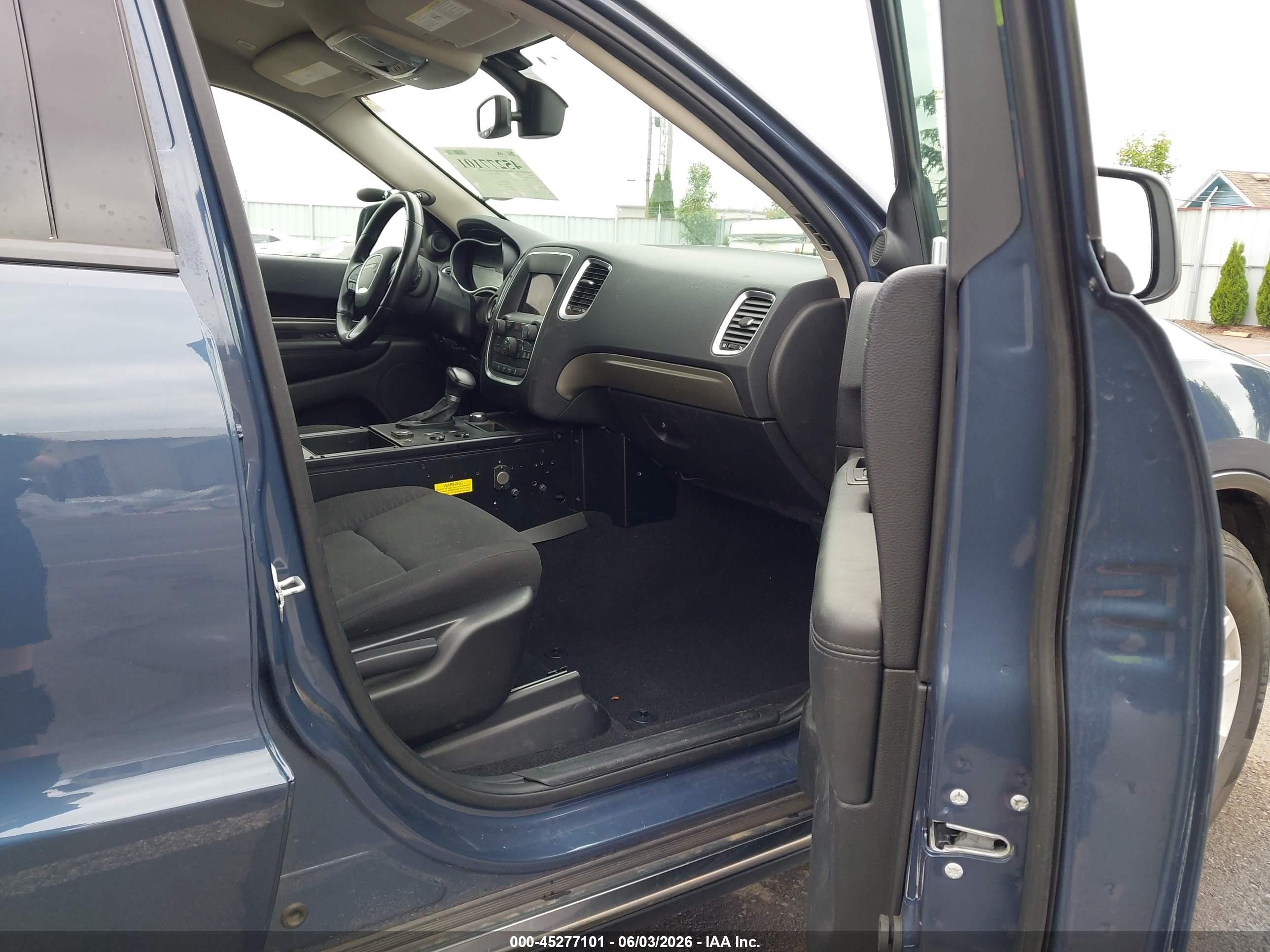 2020 Dodge Durango Pursuit Awd Синий vin: 1C4SDJFT2LC443645