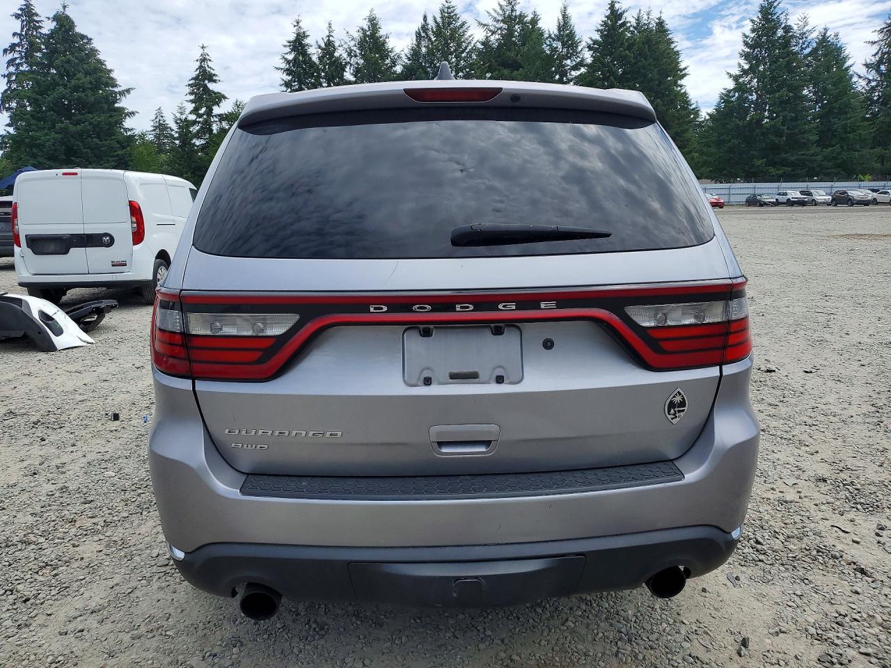 2014 Dodge Durango Ssv Gray vin: 1C4SDJFT4EC543457