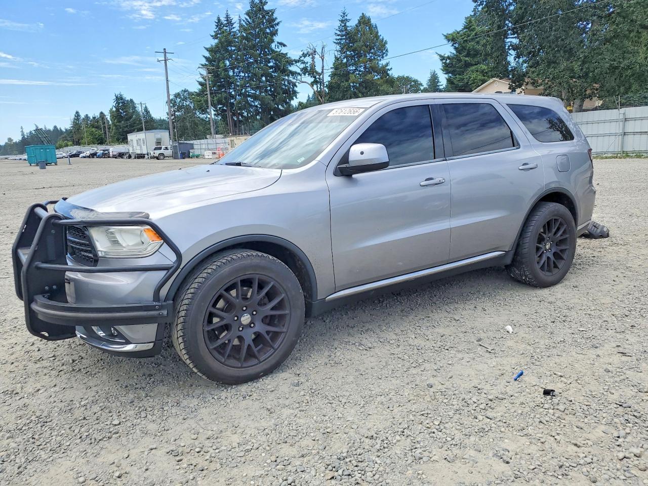 2014 Dodge Durango Ssv Gray vin: 1C4SDJFT4EC543457