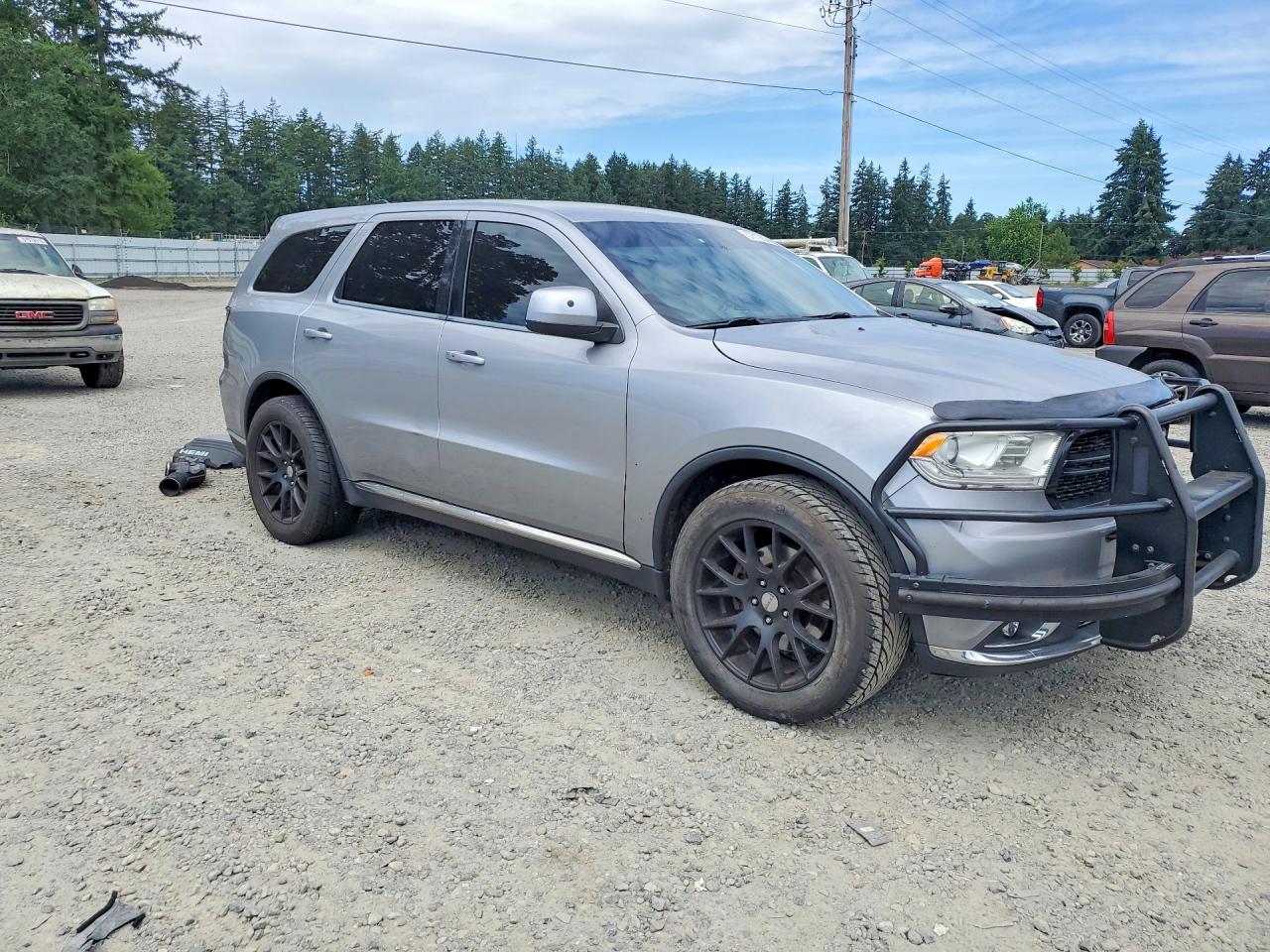 2014 Dodge Durango Ssv Gray vin: 1C4SDJFT4EC543457