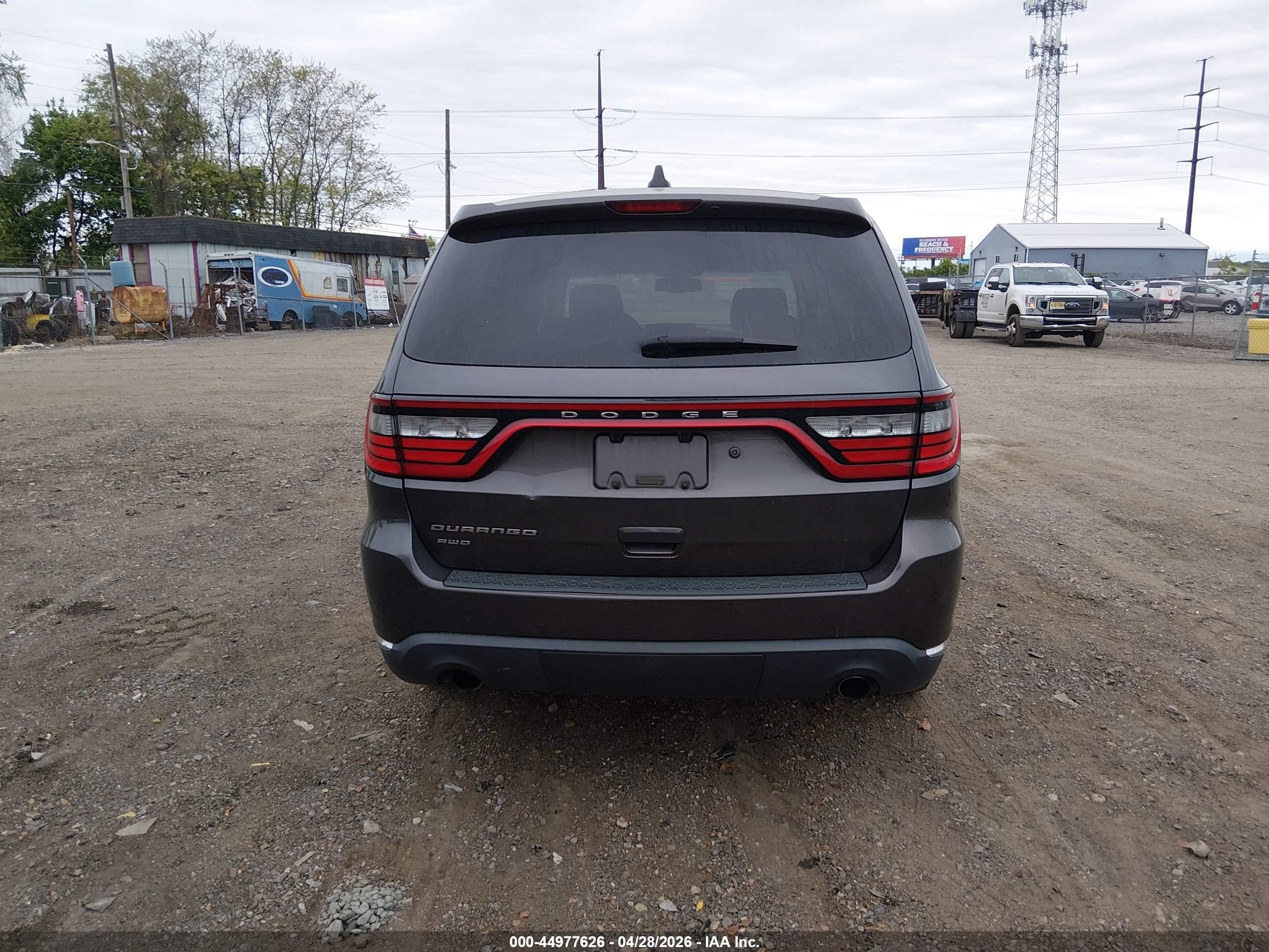 2015 Dodge Durango Special Service Gray vin: 1C4SDJFT5FC772005