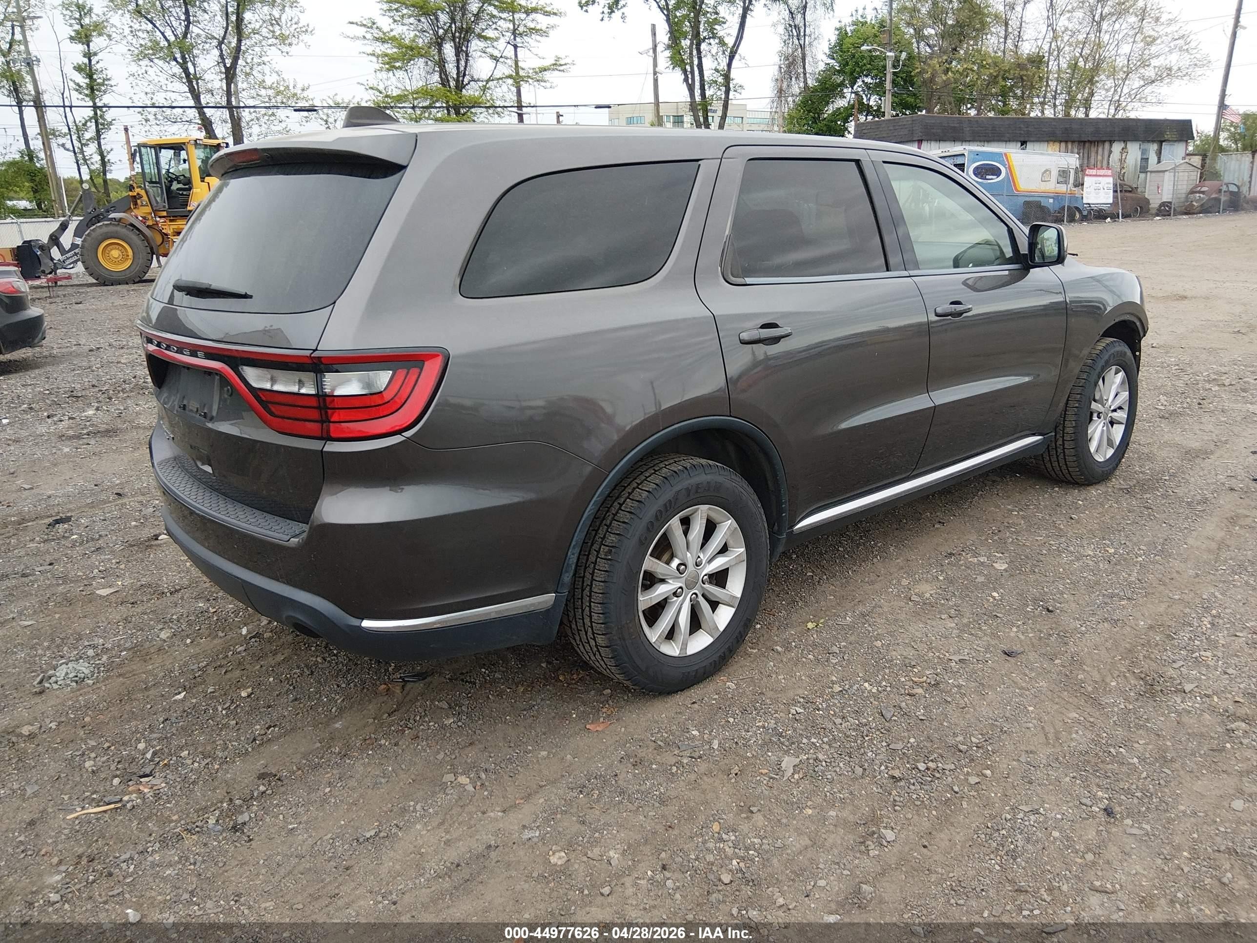 2015 Dodge Durango Special Service Gray vin: 1C4SDJFT5FC772005