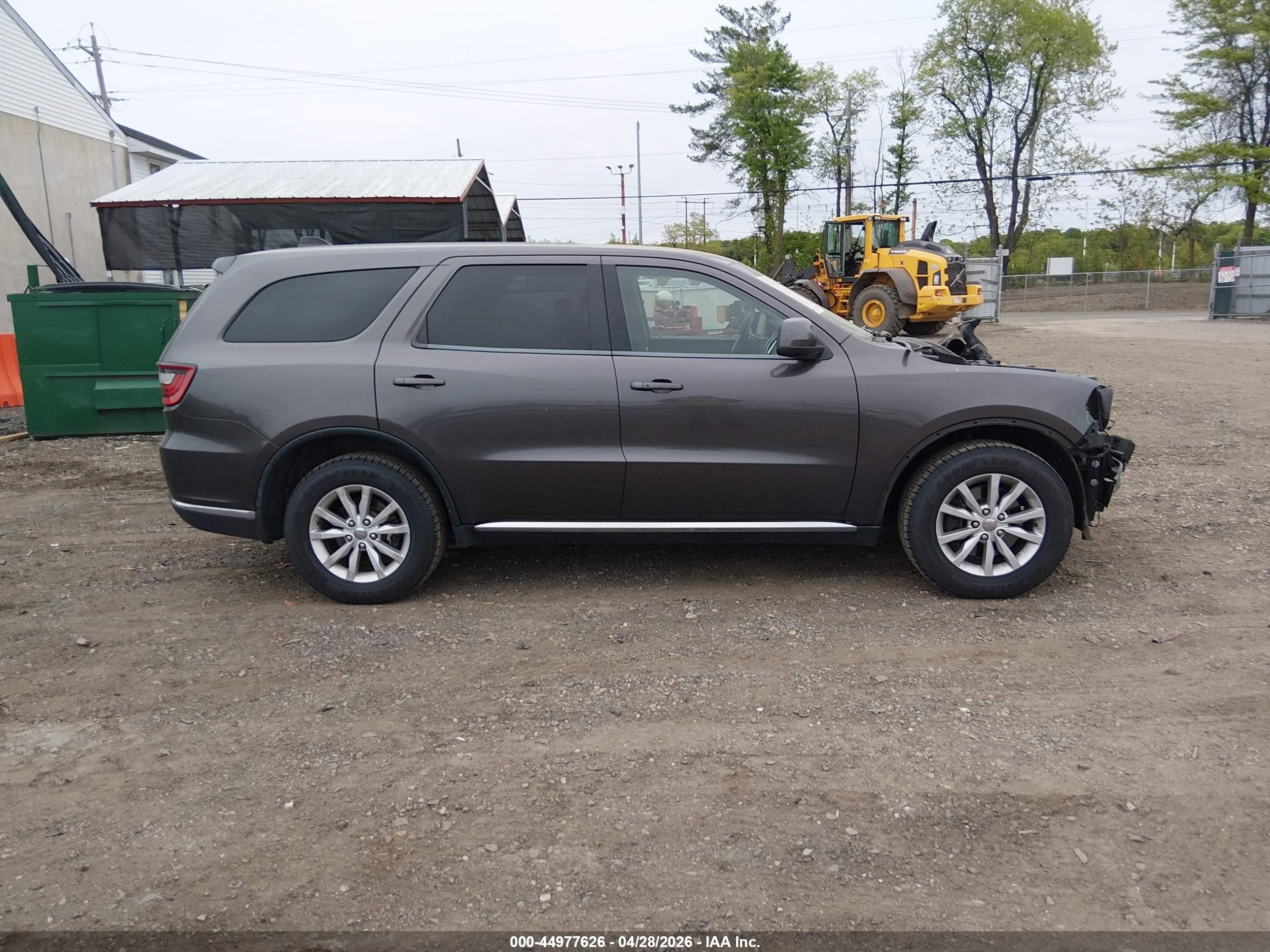 2015 Dodge Durango Special Service Gray vin: 1C4SDJFT5FC772005
