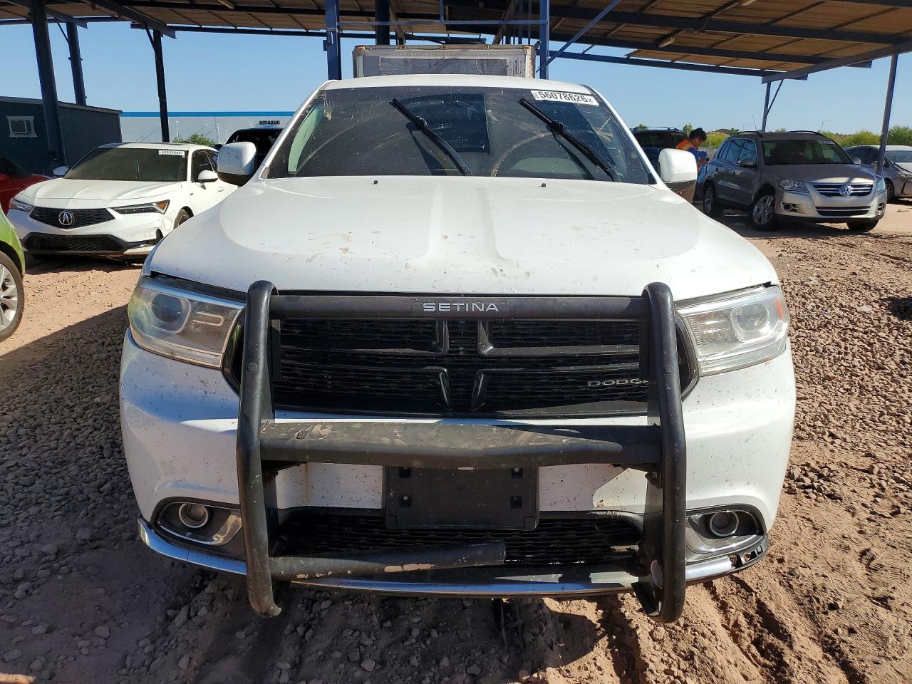2014 Dodge Durango Ssv White vin: 1C4SDJFT7EC419893