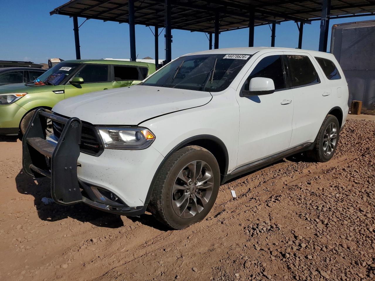 2014 Dodge Durango Ssv White vin: 1C4SDJFT7EC419893