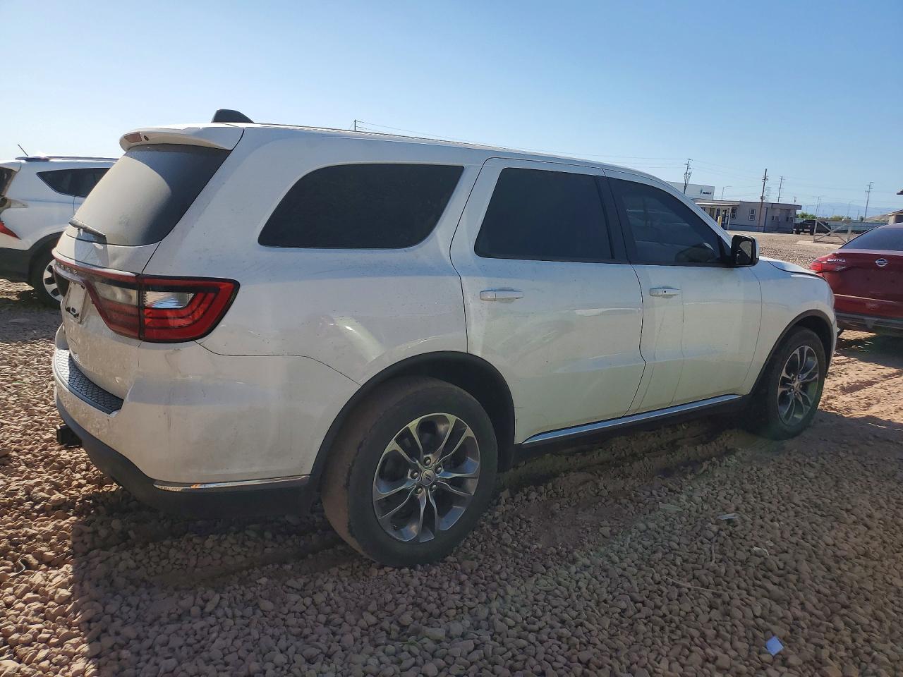 2014 Dodge Durango Ssv White vin: 1C4SDJFT7EC419893