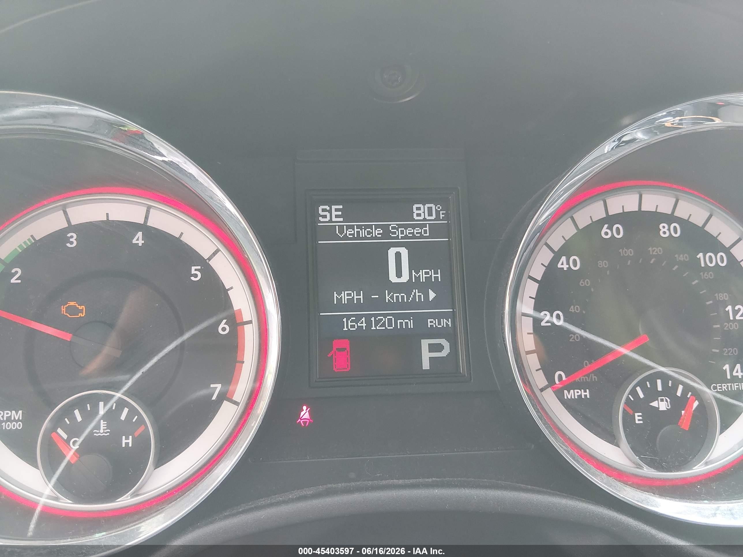 2013 Dodge Durango Special Service Red vin: 1C4SDJFT8DC670002