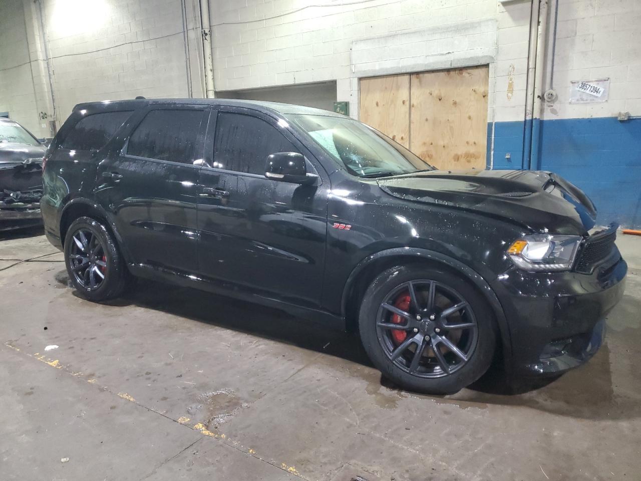 2018 Dodge Durango Srt Black vin: 1C4SDJGJ5JC142975