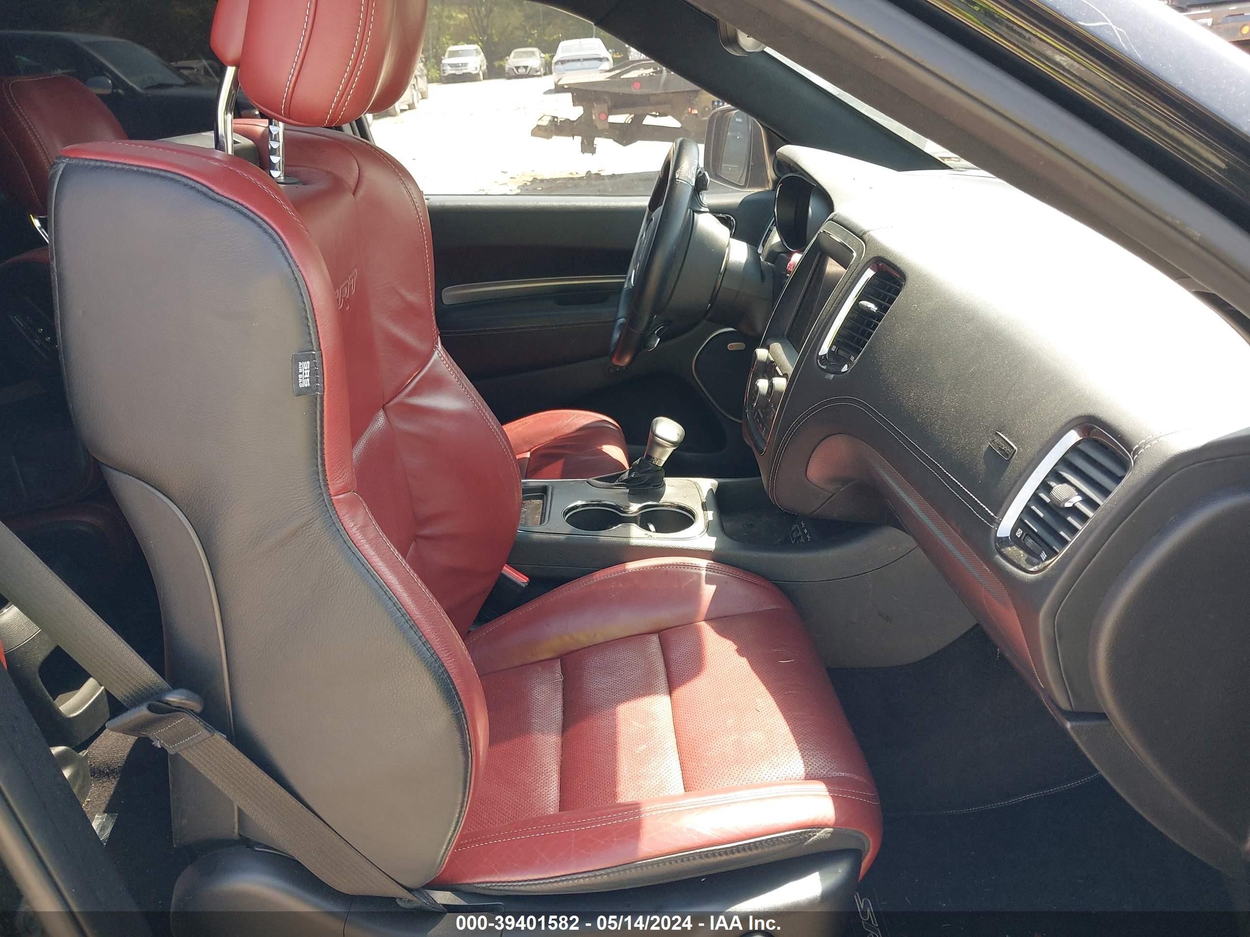 2018 Dodge Durango Srt Awd Black vin: 1C4SDJGJ9JC239807
