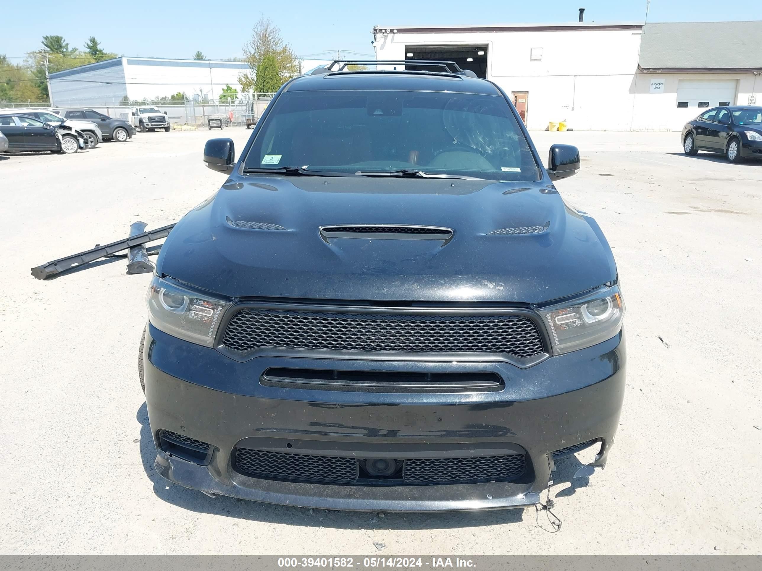 2018 Dodge Durango Srt Awd Black vin: 1C4SDJGJ9JC239807