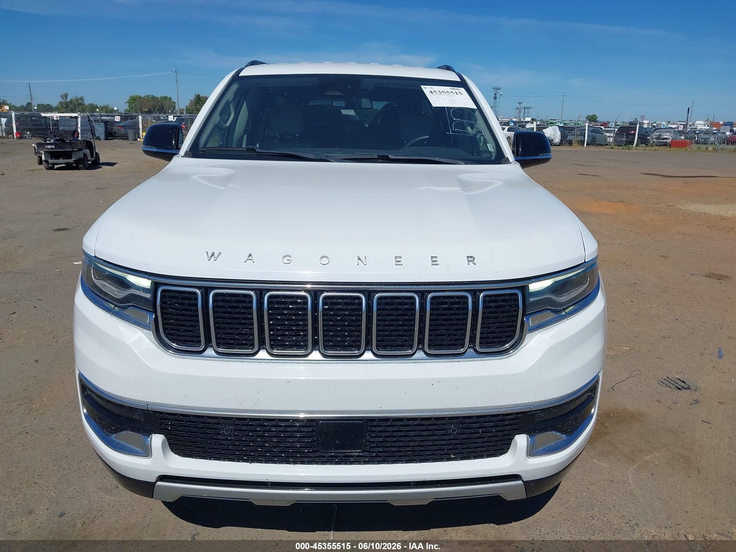 2024 Jeep Wagoneer L Series Ii White vin: 1C4SJRBPXRS169478