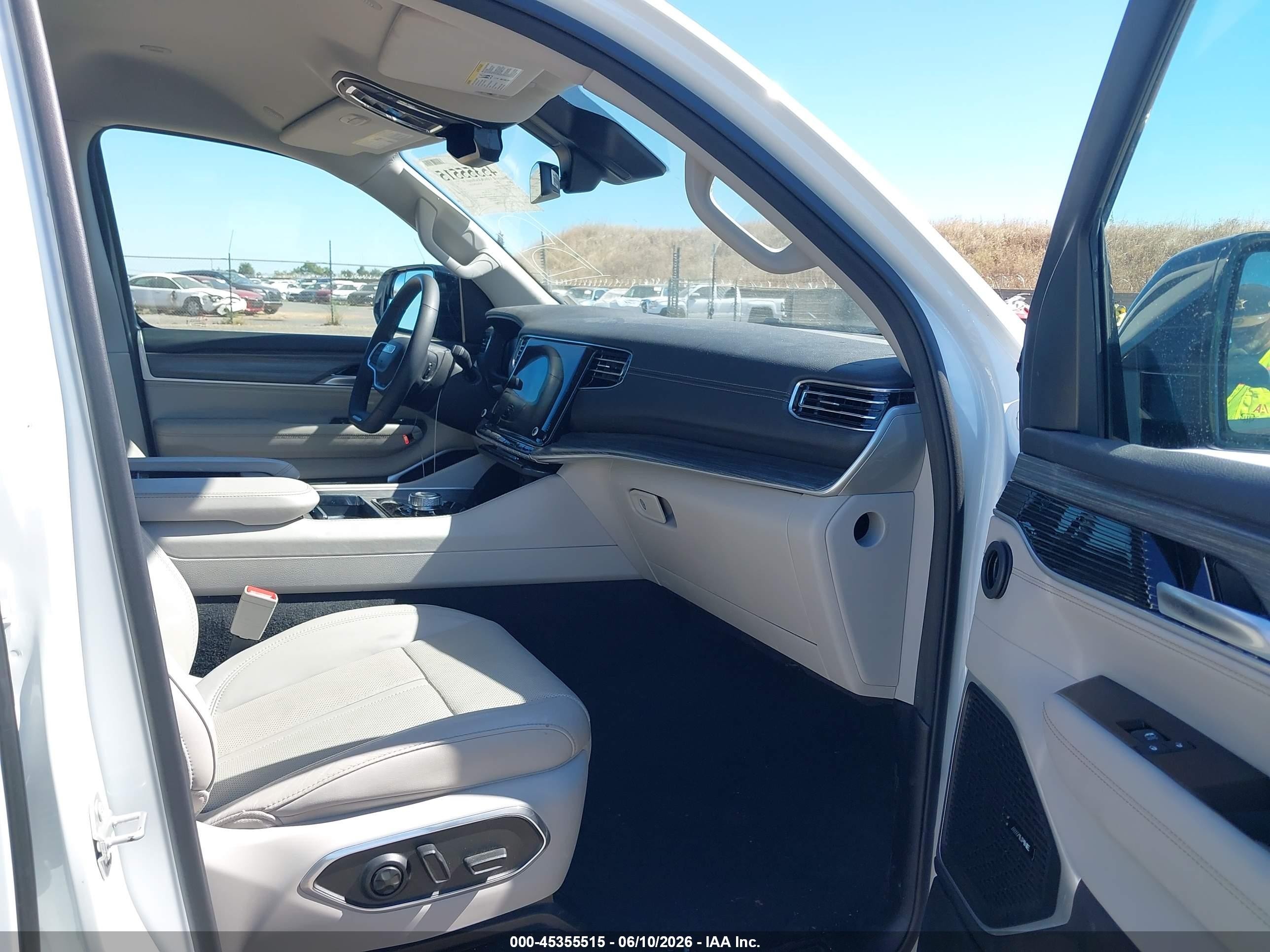 2024 Jeep Wagoneer L Series Ii White vin: 1C4SJRBPXRS169478