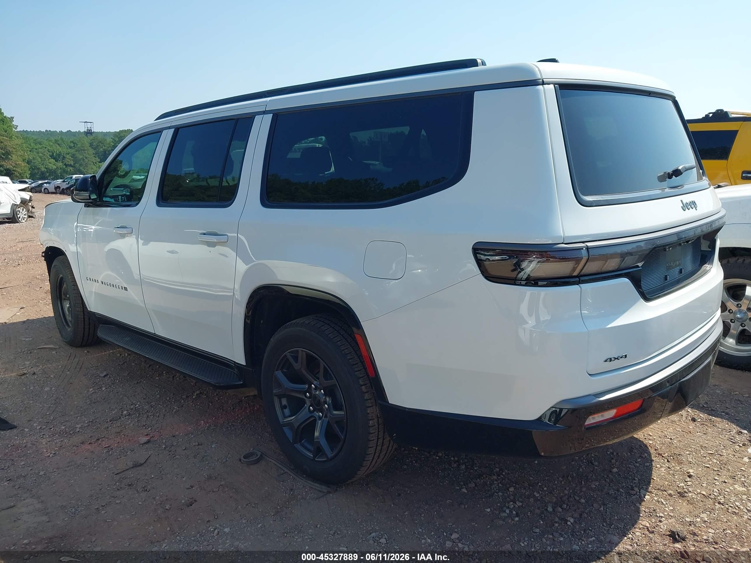 2026 Jeep Grand Wagoneer L Limited Altitude 4x4 White vin: 1C4SJSBP1TS174874