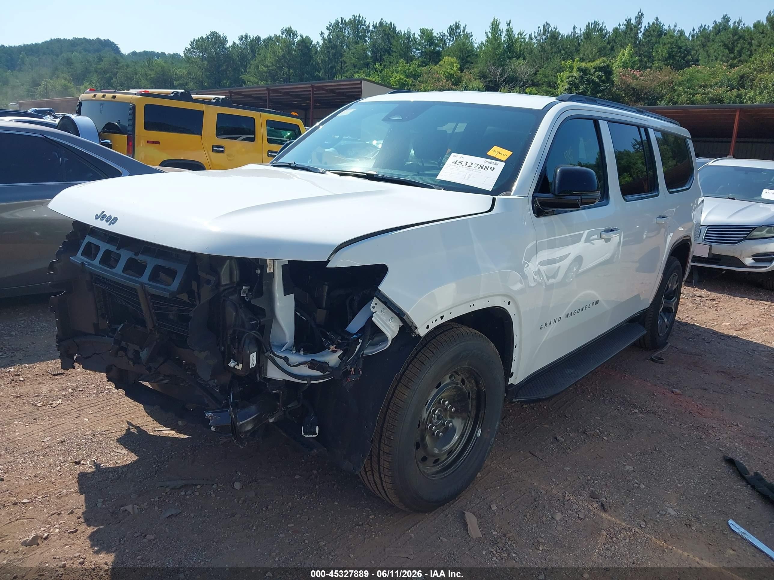 2026 Jeep Grand Wagoneer L Limited Altitude 4x4 White vin: 1C4SJSBP1TS174874
