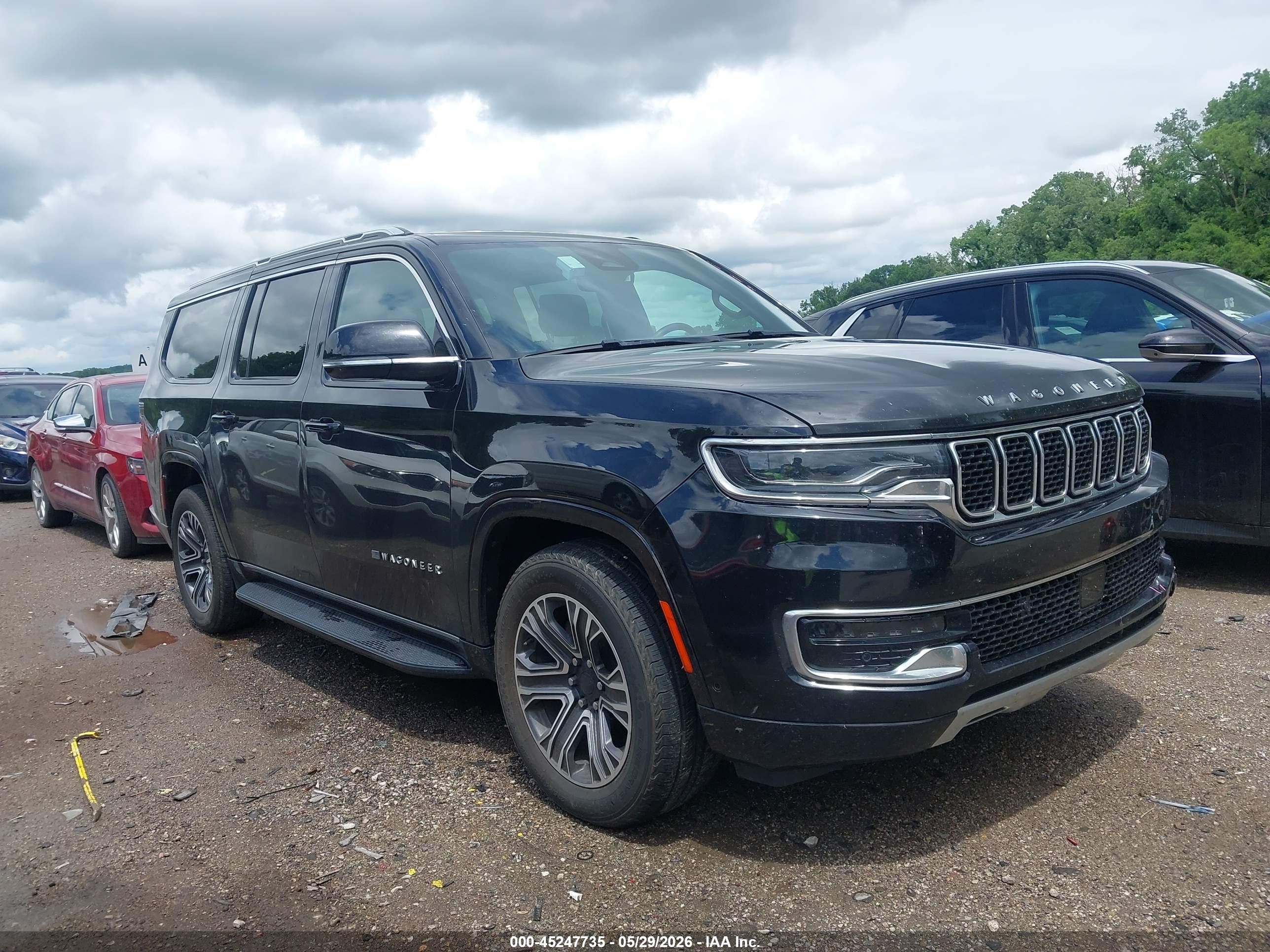 2023 Jeep Wagoneer L Series Ii 4x4 Black vin: 1C4SJSBP2PS557275