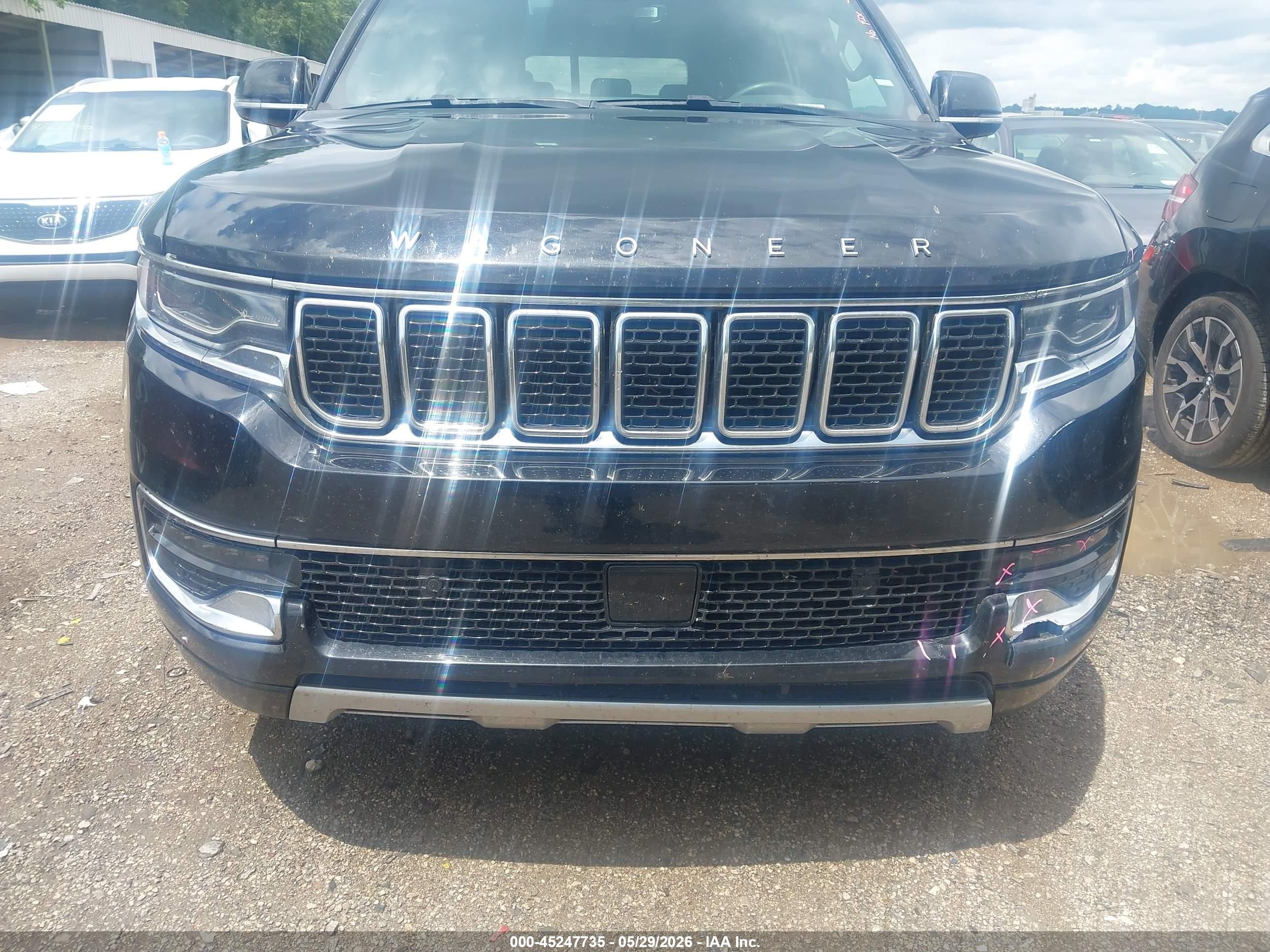 2023 Jeep Wagoneer L Series Ii 4x4 Black vin: 1C4SJSBP2PS557275