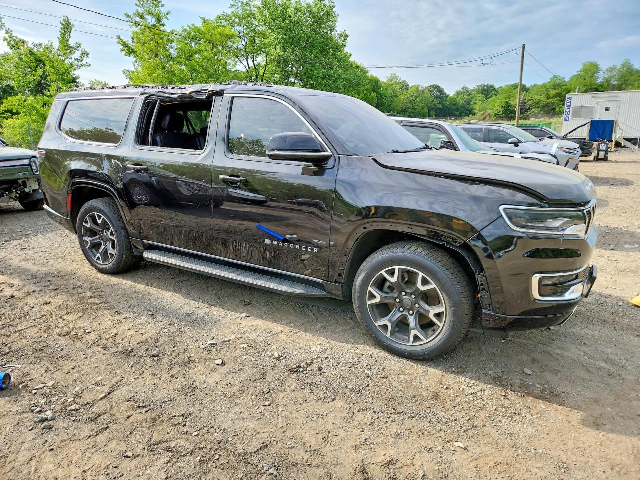 2024 Jeep Wagoneer L Series Iii Black vin: 1C4SJSDPXRS182090