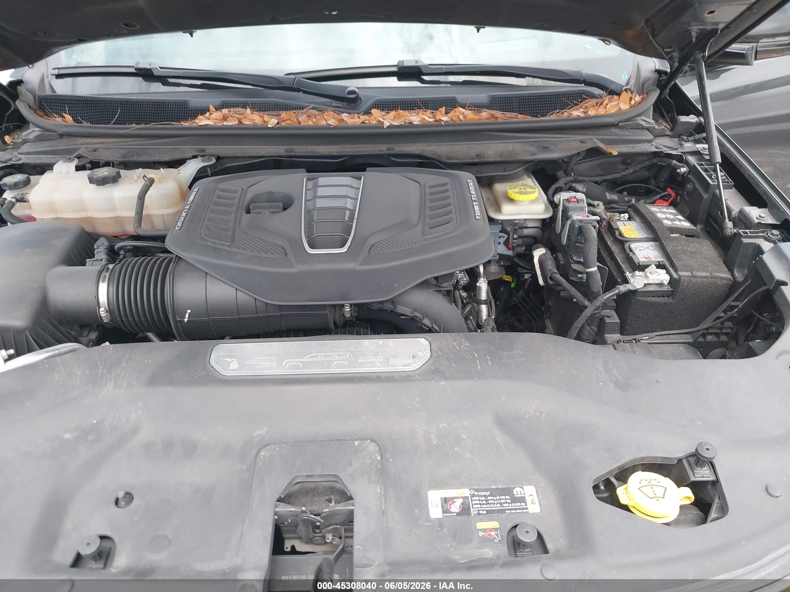 2024 Jeep Grand Wagoneer L Series Ii 4x4 Серый vin: 1C4SJSFP4RS120472