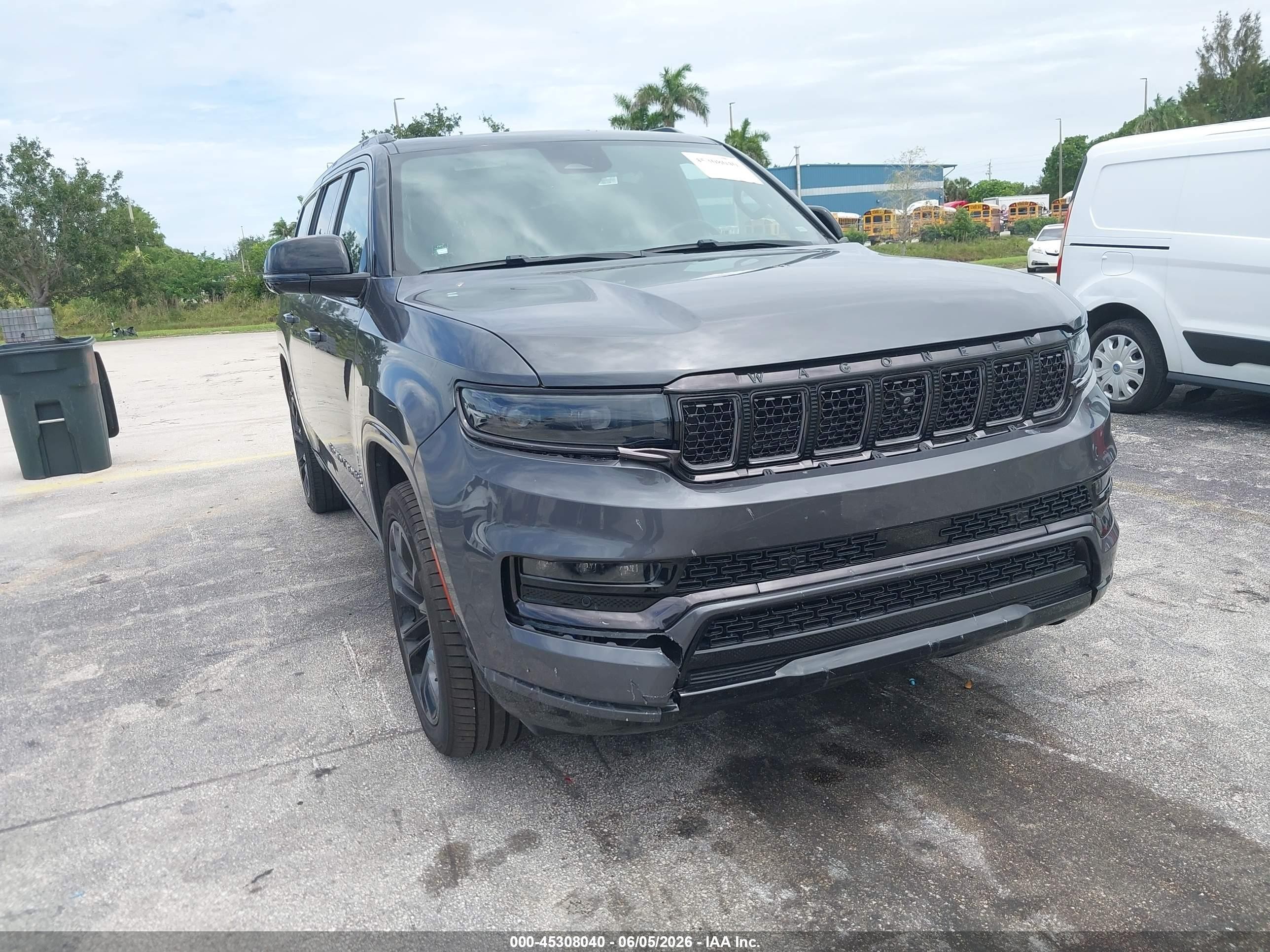 2024 Jeep Grand Wagoneer L Series Ii 4x4 Серый vin: 1C4SJSFP4RS120472