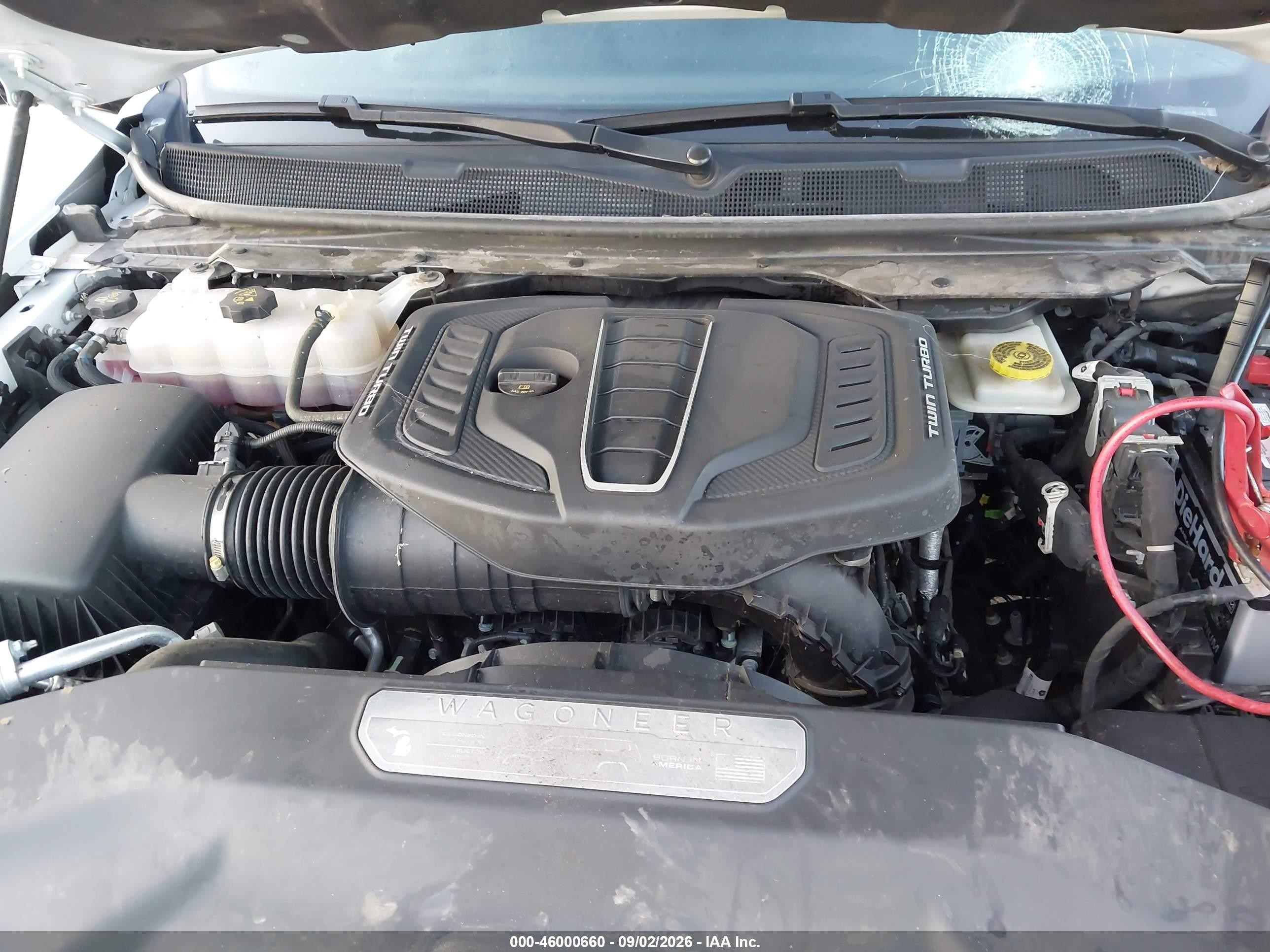 2024 Jeep Grand Wagoneer L Series Ii 4x4 Белый vin: 1C4SJSFP7RS149870