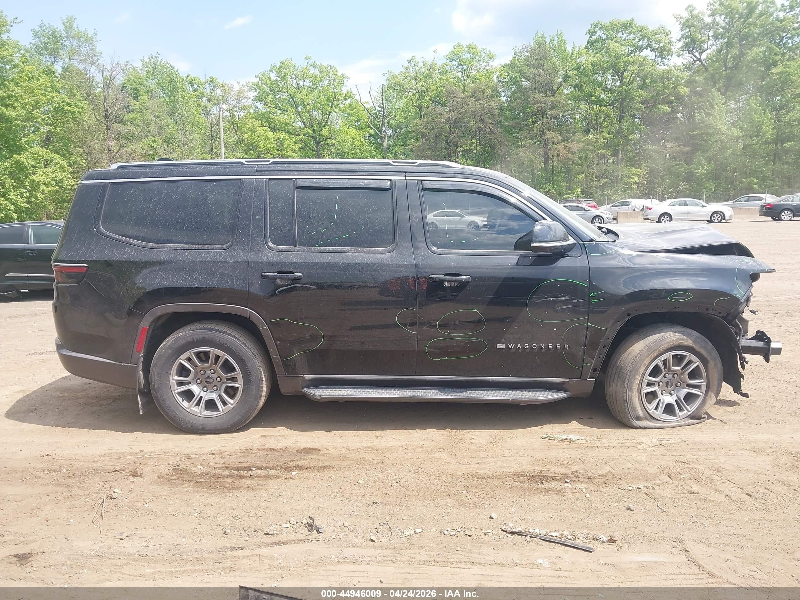 2022 Jeep Wagoneer Series I 4x2 Черный vin: 1C4SJUAT4NS181458