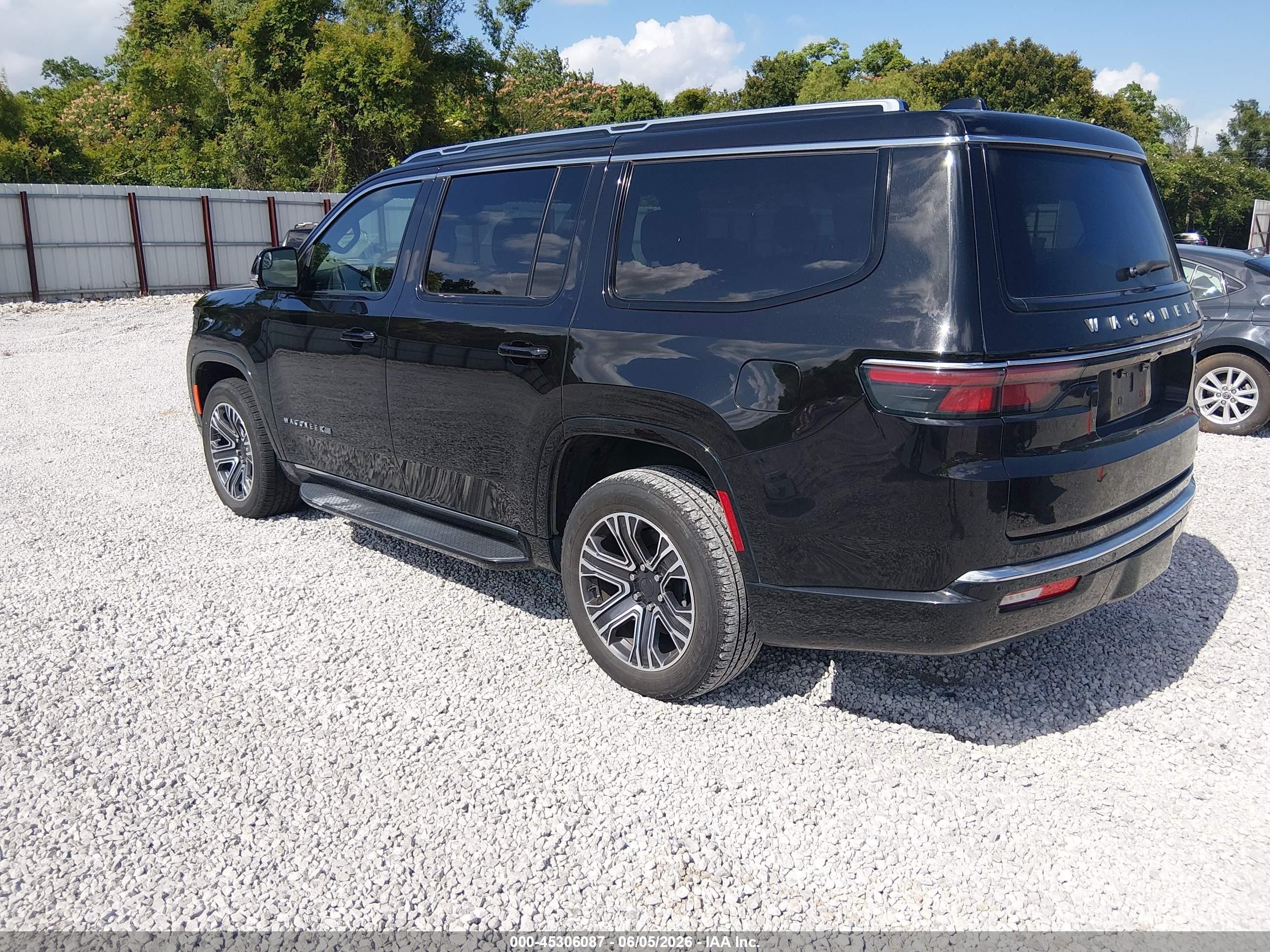 2024 Jeep Wagoneer Series Ii 4x2 Black vin: 1C4SJUBPXRS178278