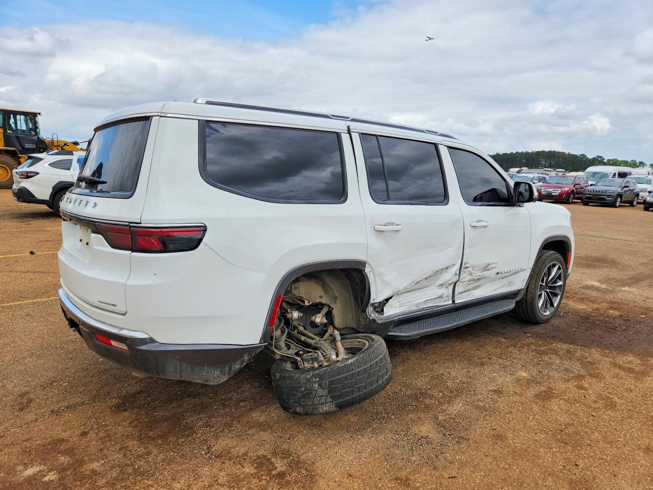2022 Jeep Wagoneer Series Ii White vin: 1C4SJUBT7NS184515