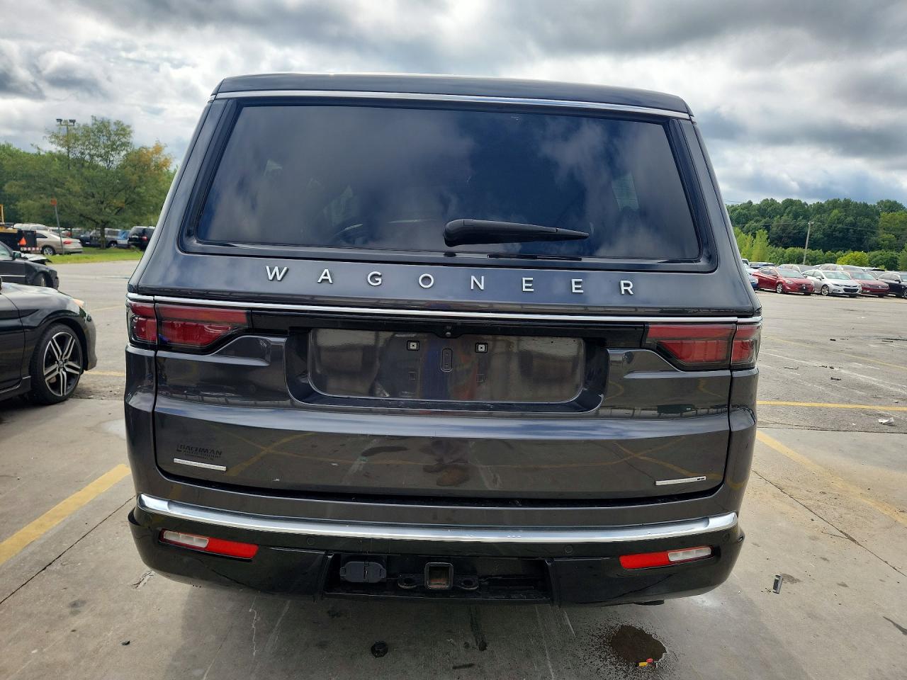 2022 Jeep Wagoneer Series I Gray vin: 1C4SJVAT0NS221170