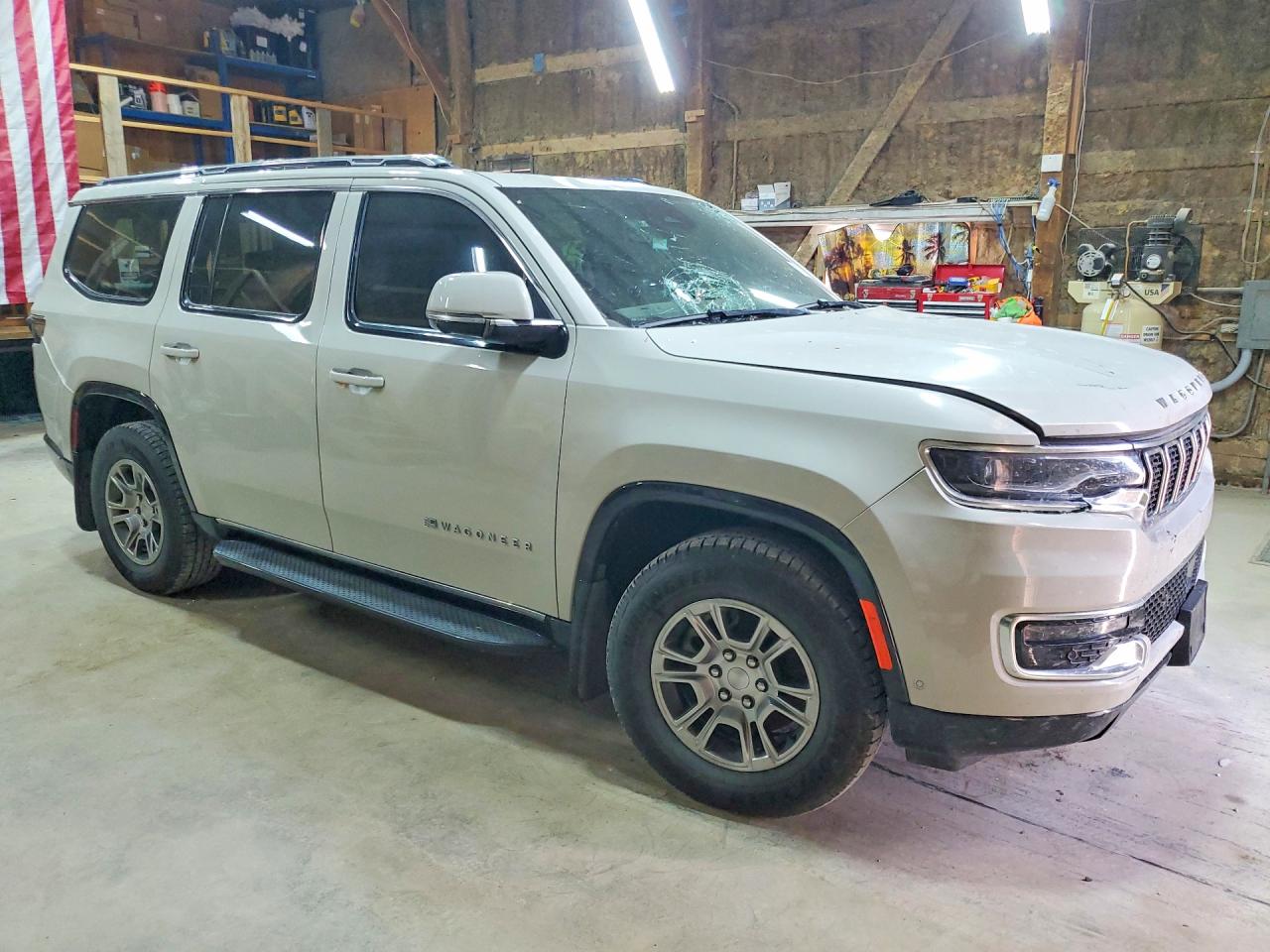 2022 Jeep Wagoneer Series I White vin: 1C4SJVAT8NS206562