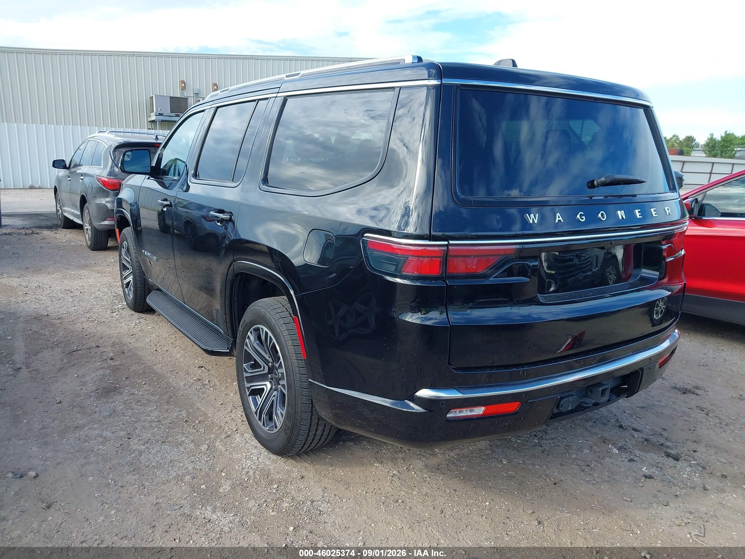 2025 Jeep Wagoneer Carbide 4x4 Black vin: 1C4SJVBP3SS509150